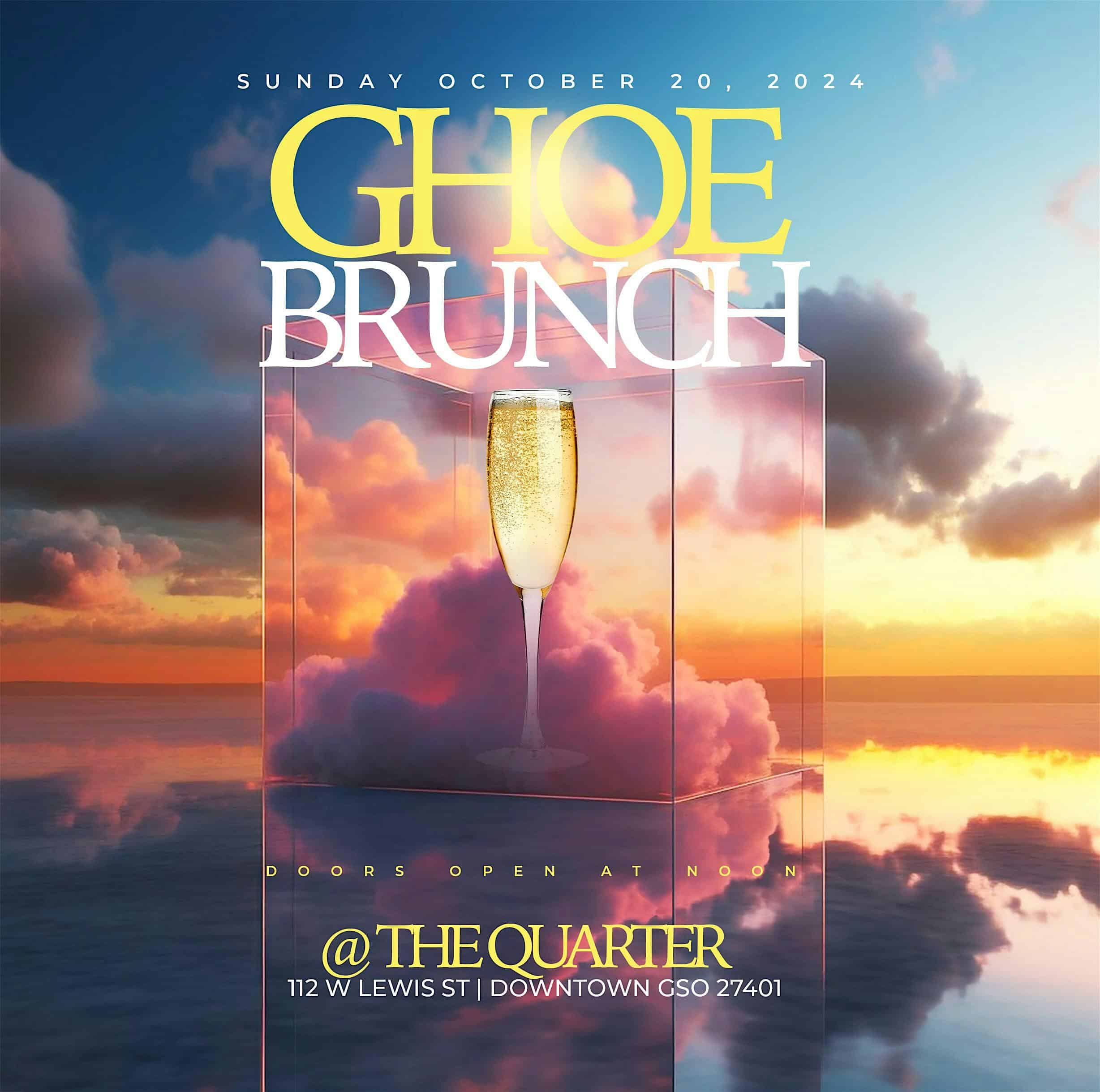 #GHOE Sunday {BRUNCH & DAY PARTY } – Greensboro, NC