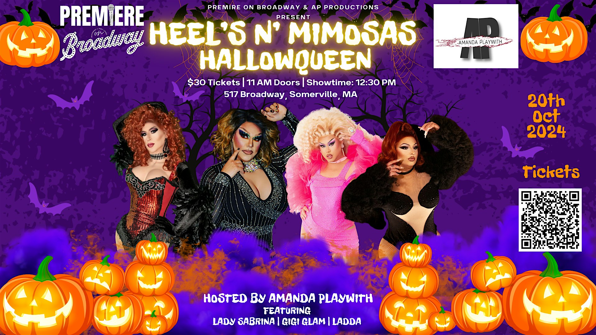 Heels N’ Mimosas: HalloQueen – Somerville, MA