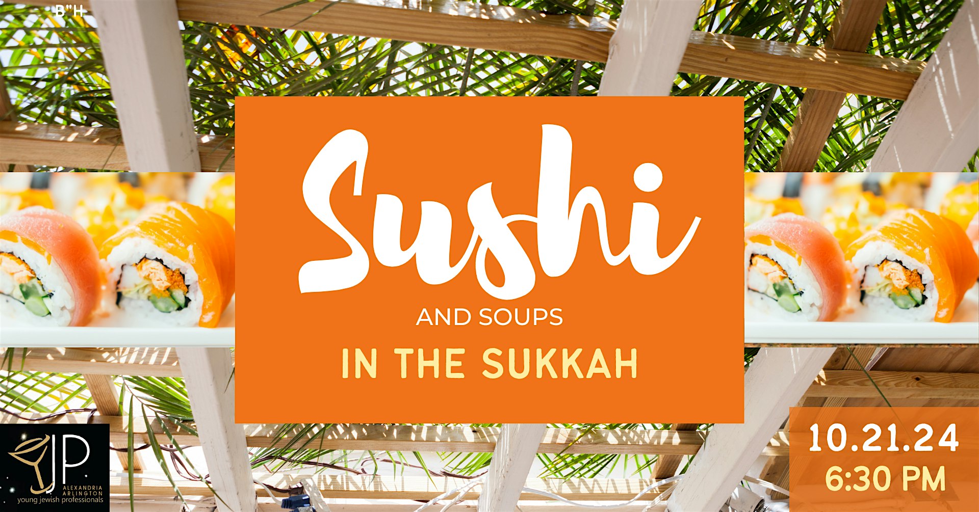 Sushi and Soups in the Sukkah – Arlington, VA