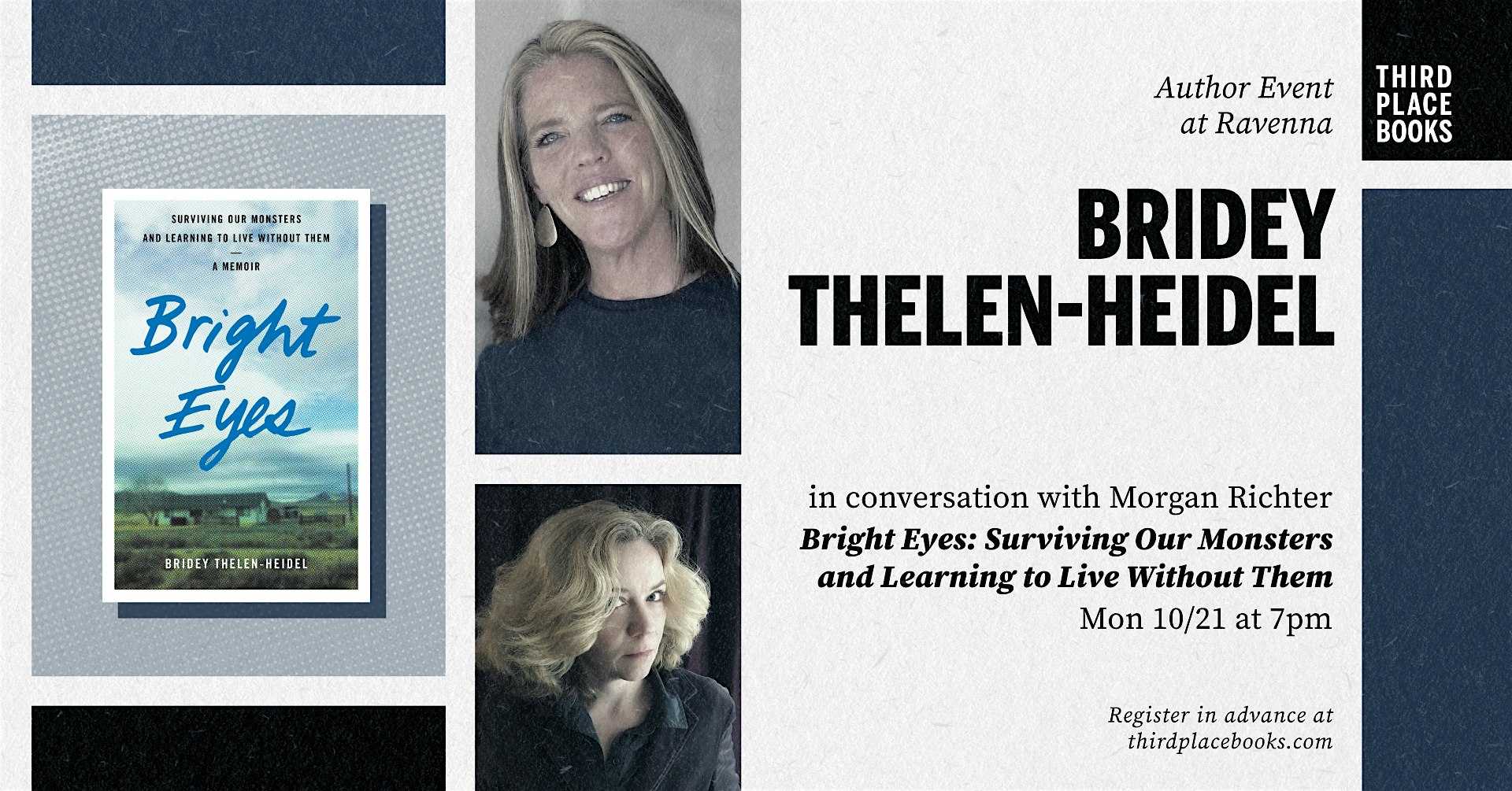 Bridey Thelen-Heidel with Morgan Richter — ‘Bright Eyes’ – Seattle, WA