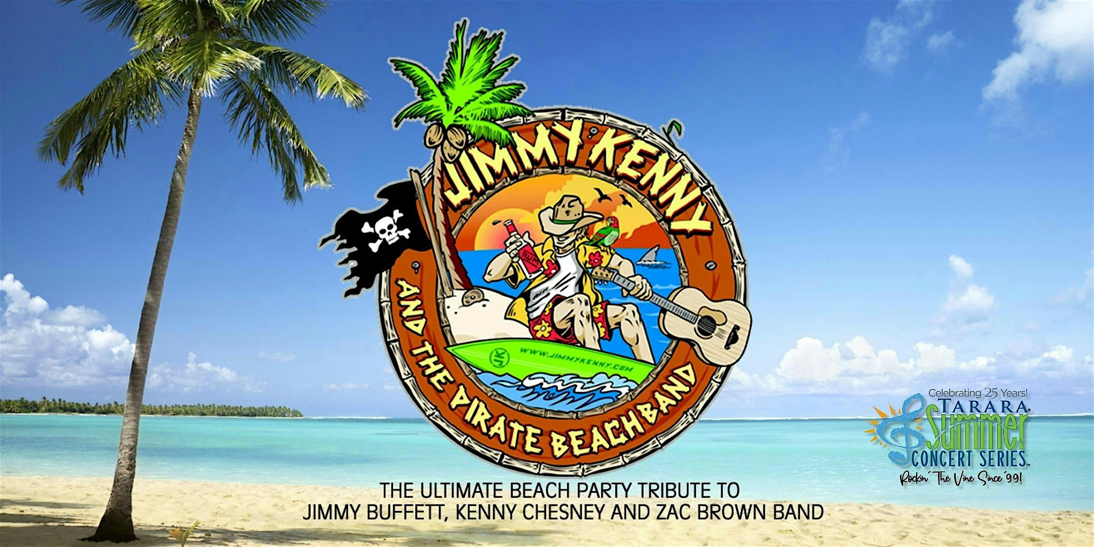 Jimmy Kenny and the Pirate Beach Band – Chesney, Buffett and Zac Brown – Leesburg, VA