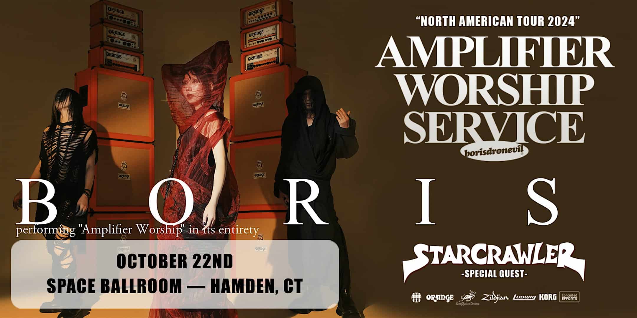 Boris “Amplifier Worship Service” – Hamden, CT