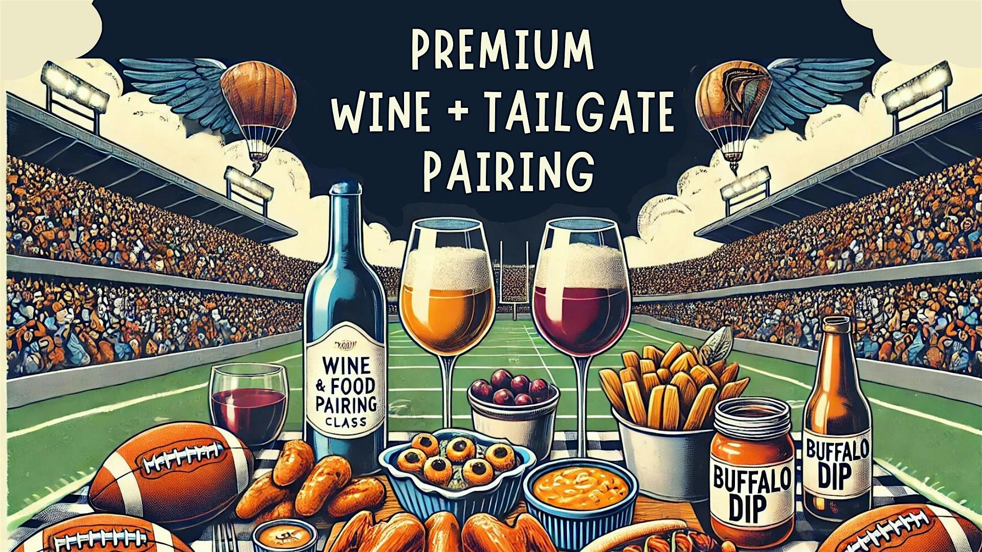 Premium Wine and Tailgate Bites Pairing – McKinney, TX