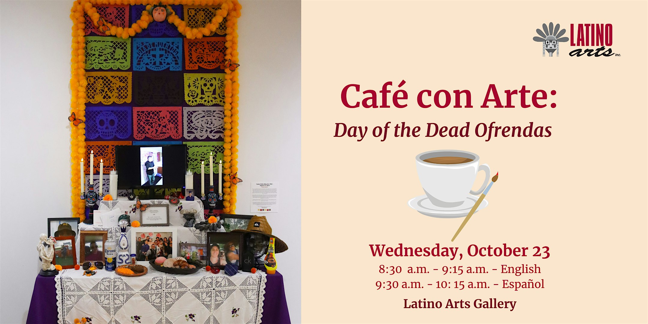 Café con Arte: Day of the Dead Ofrendas – Milwaukee, WI