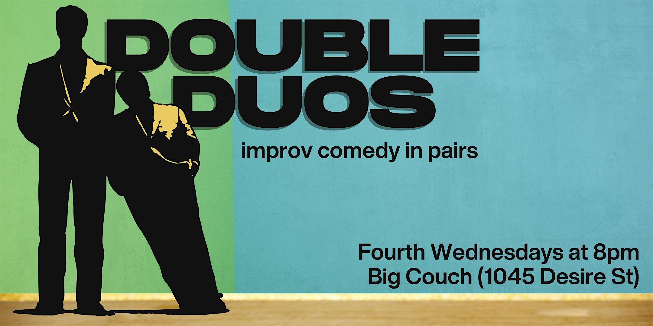 Double Duos: Improv Comedy in Pairs – New Orleans, LA