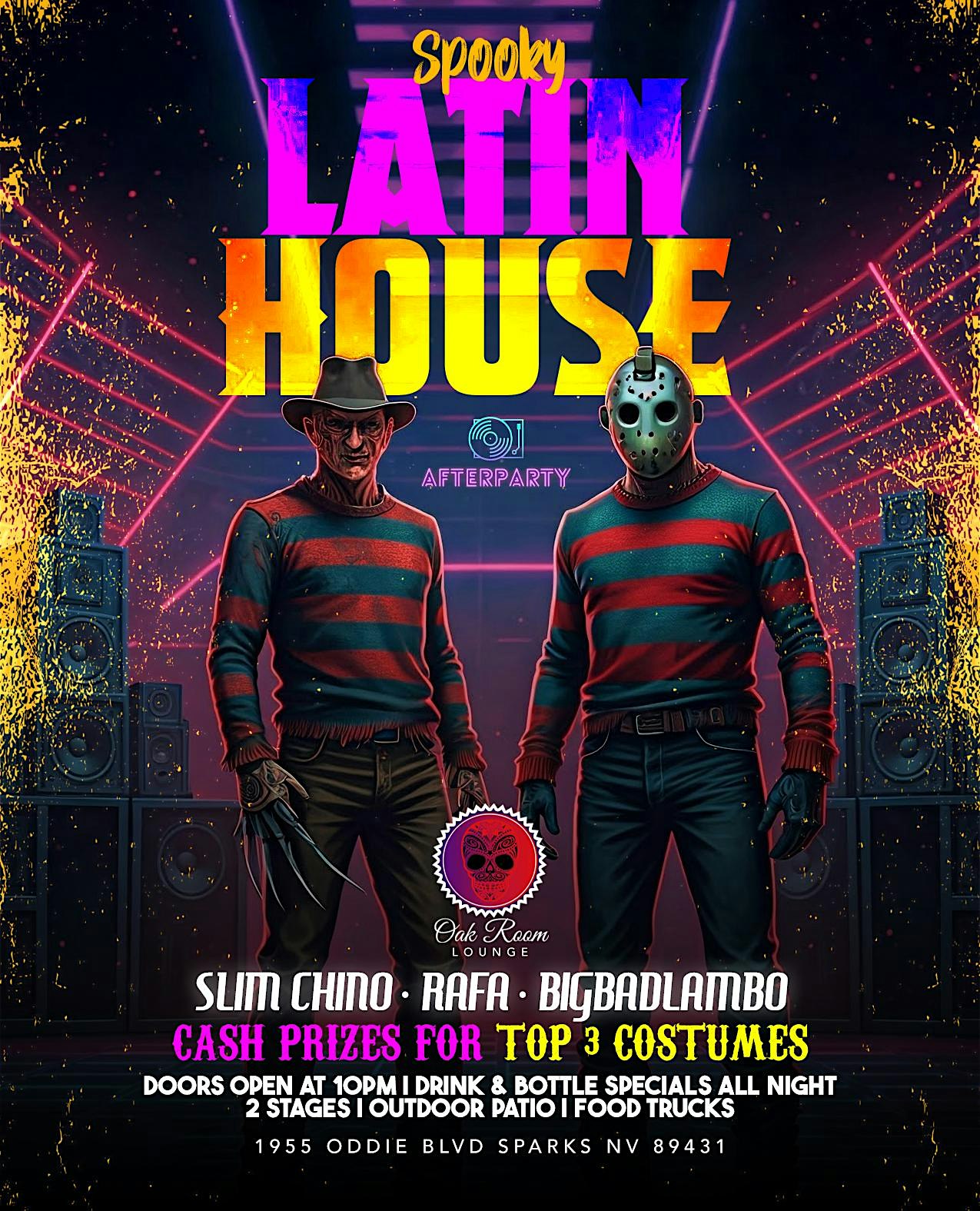 Spooky Latin House Party – Sparks, NV