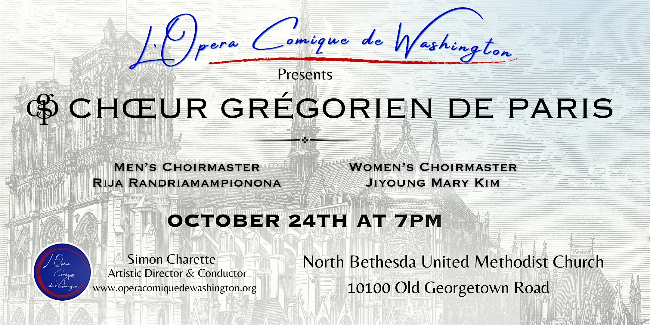 Le Choeur Grégorien de Paris comes to Maryland! – Bethesda, MD