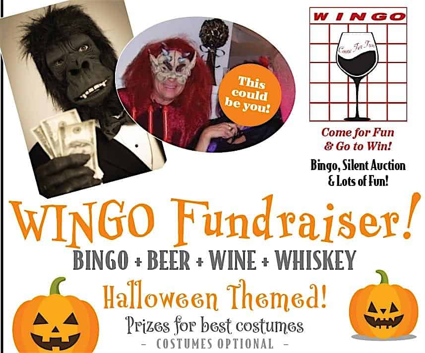 WINGO – BINGO, BEER, WINE & WHISKEY + COSTUME CONTEST! – Edmonds, WA