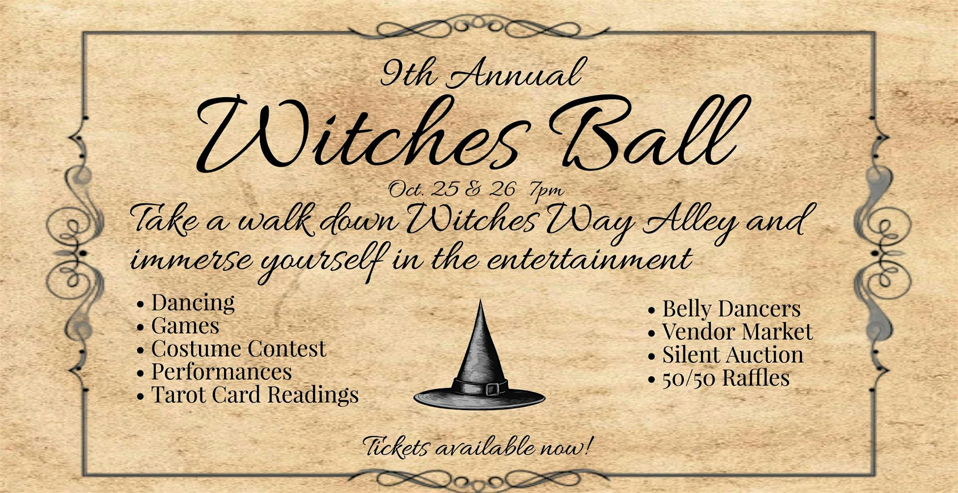 Copy of 9th Annual Witches’ Ball (Friday) – Grand Haven, MI