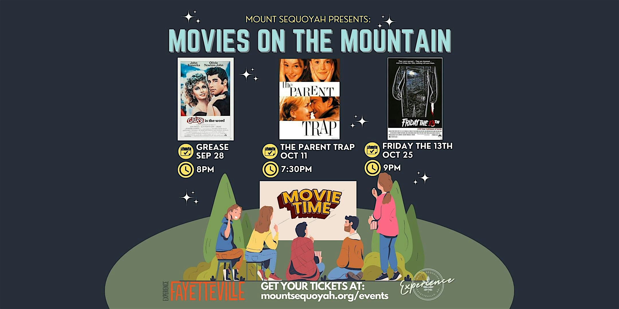 Movies on the Mountain presents: Friday the 13th (1980) – Fayetteville, AR