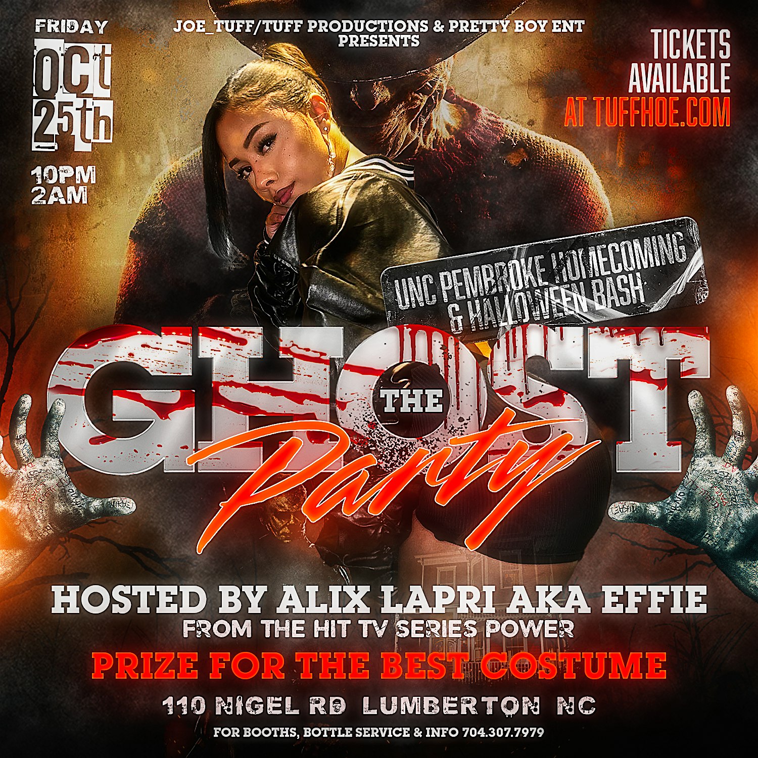 Ghost ft. Effie From Power – Lumberton, NC