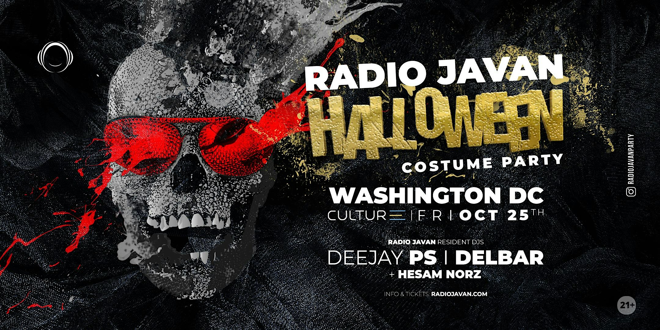 Radio Javan Costume Halloween Party – Washington, DC