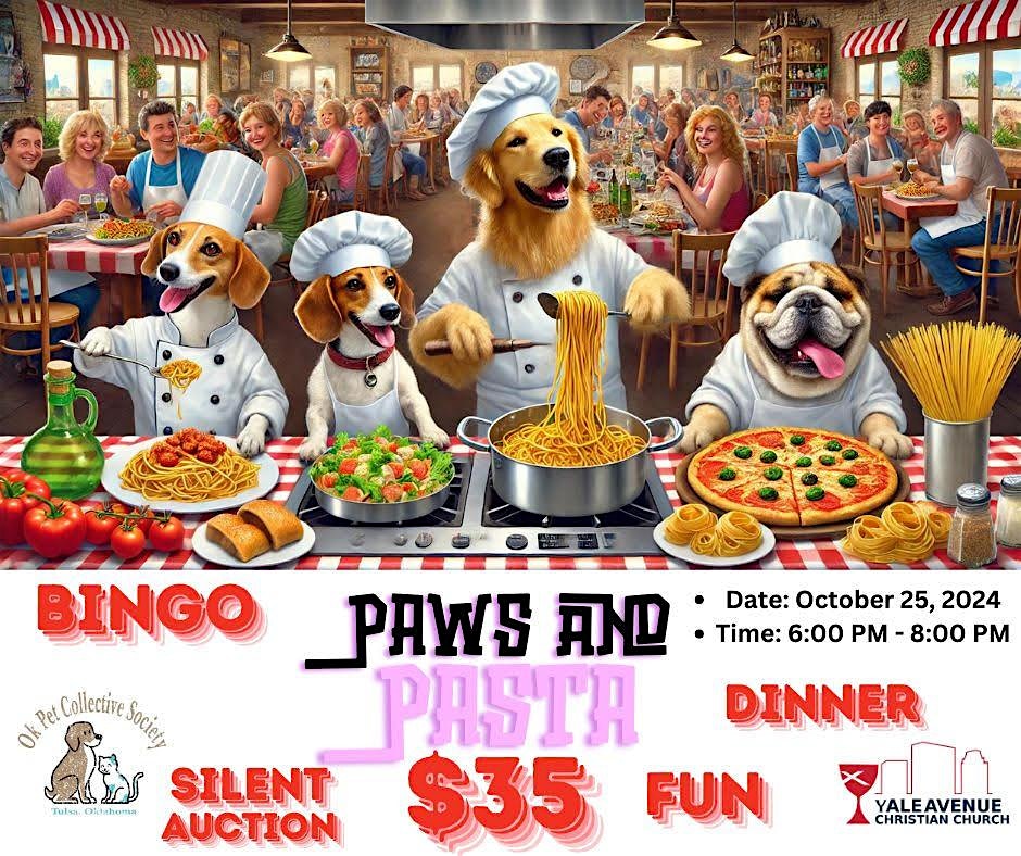 Paws and Pasta – Tulsa, OK