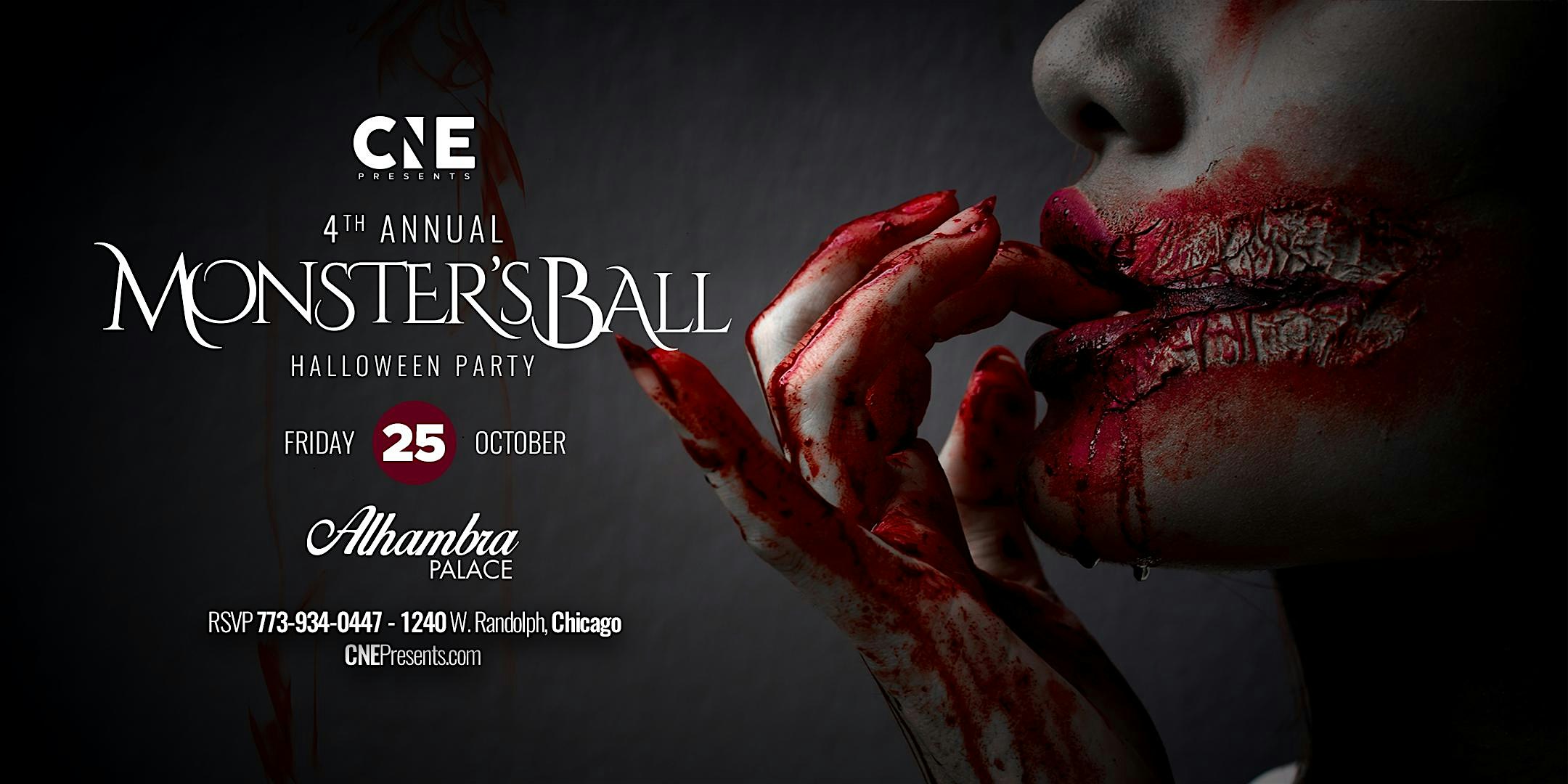 4th Annual Monster Ball Chicago’s Biggest Halloween Party – Chicago, IL