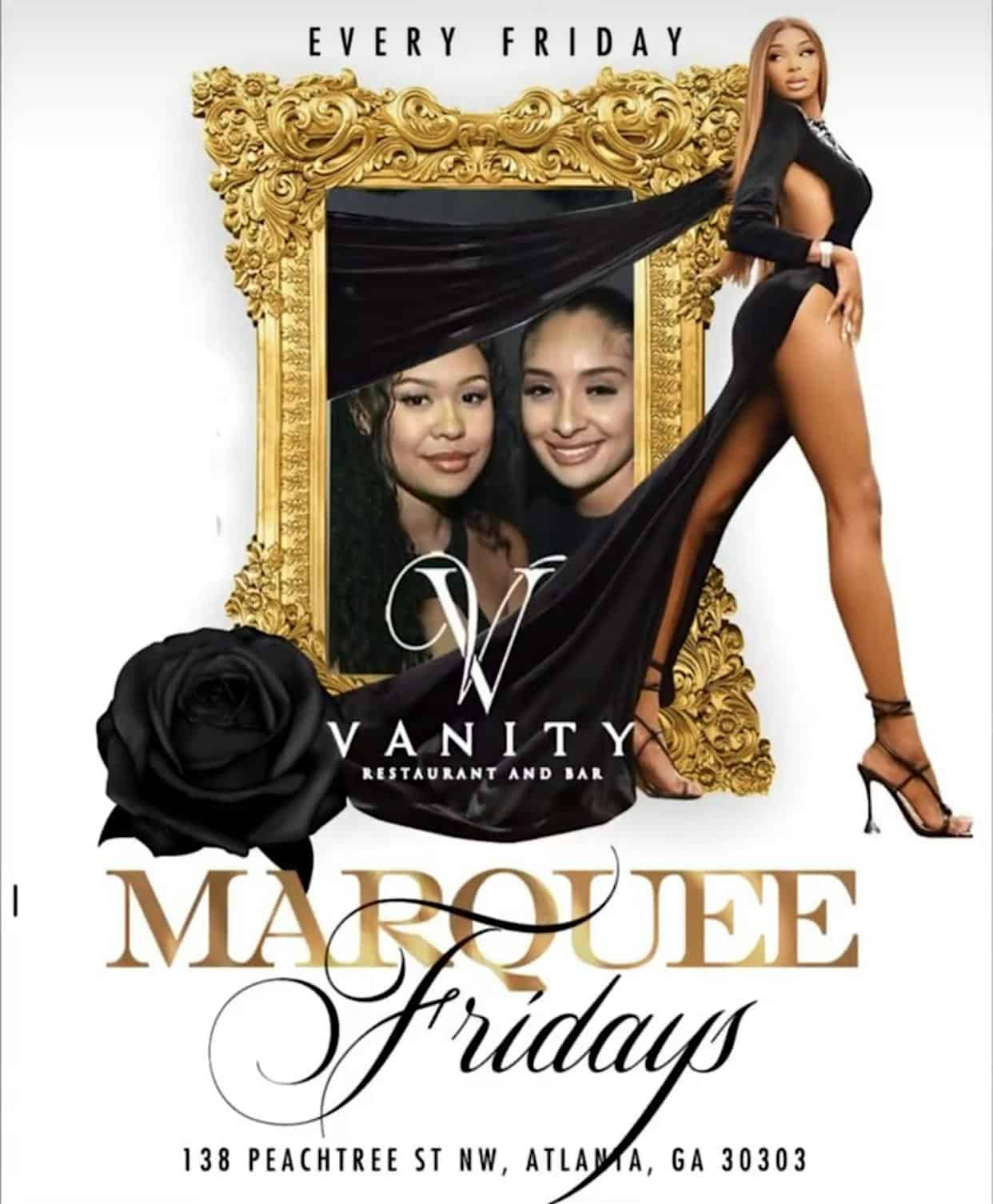 Marquee Fridays at Vanity: FREE ENTRY & BDAY SECTIONS – Atlanta, GA