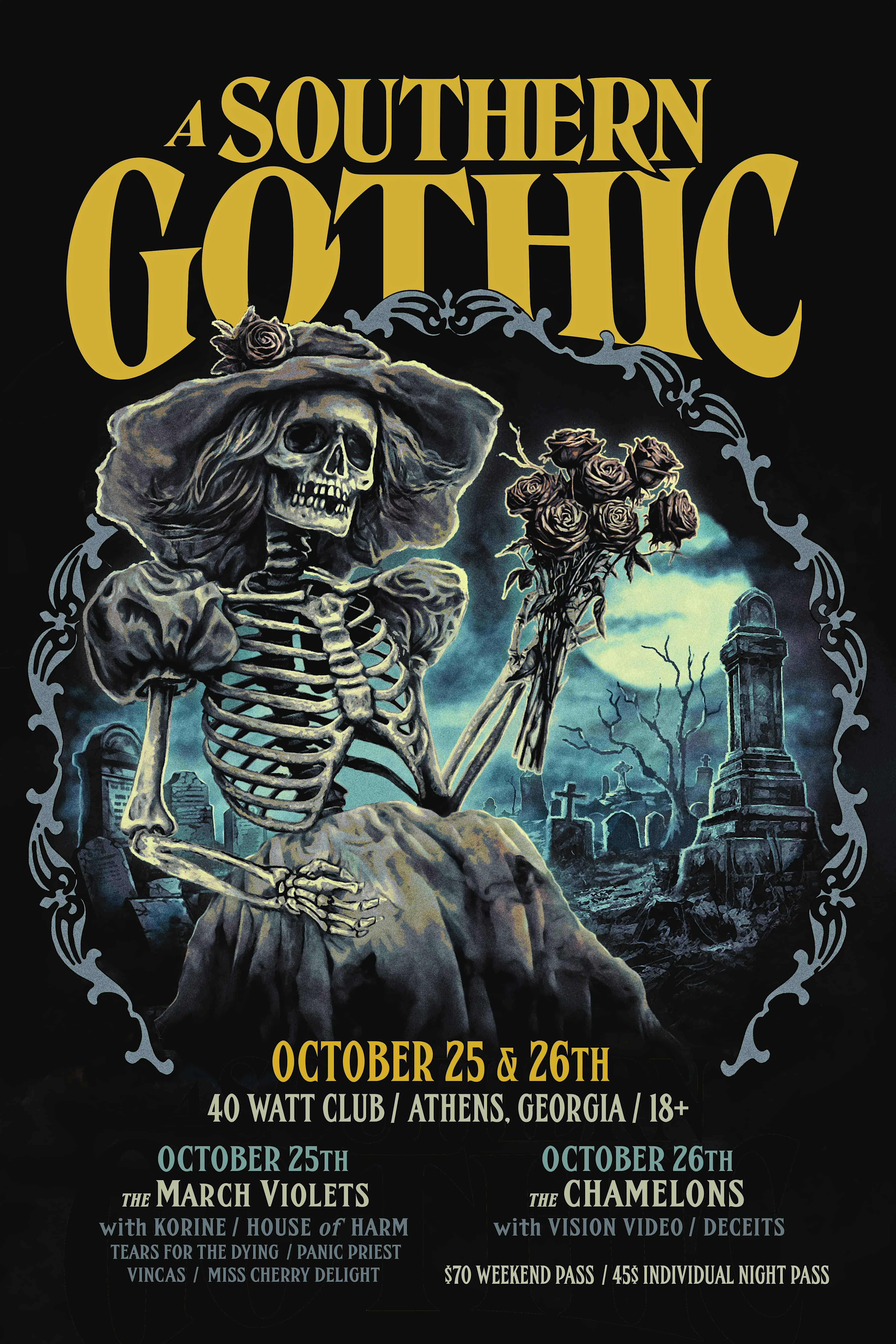 2nd Annual Southern Gothic Festival : Two Day Ticket – Athens, GA