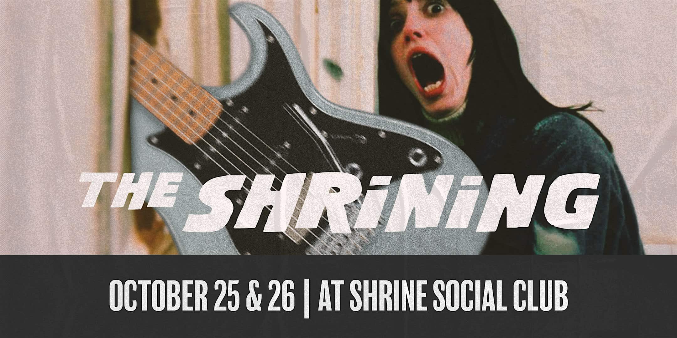 THE SHRINING a Halloween Weekender – Boise, ID