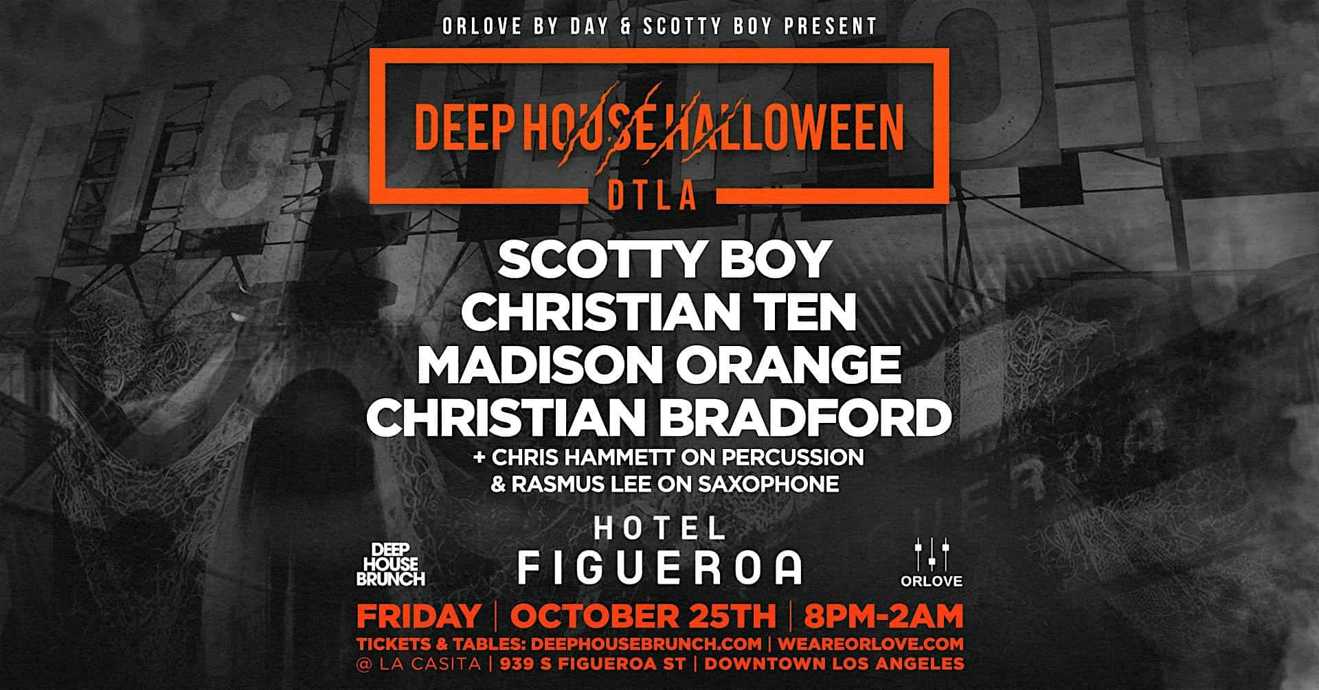 Deep House Halloween [Friday, 10/25] – Los Angeles, CA