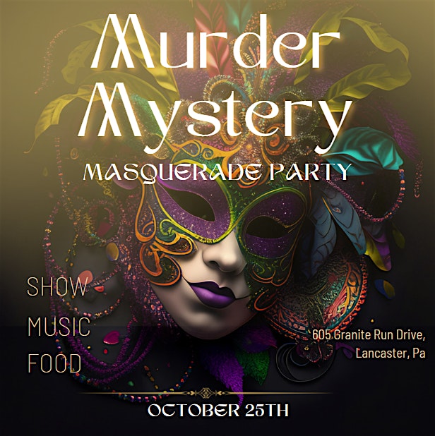 Murder Mystery Dinner – Lancaster, PA