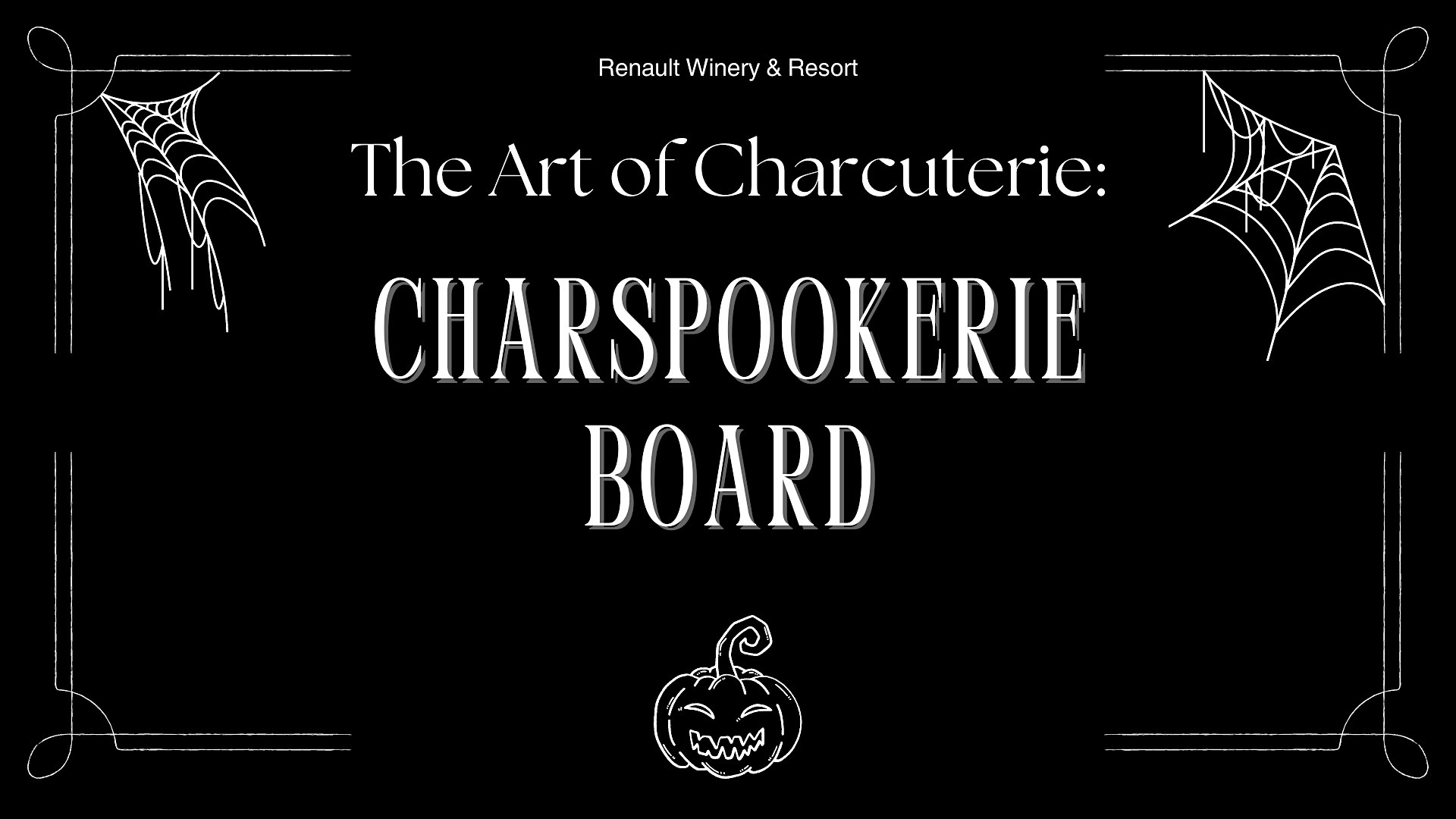 The Art of Charcuterie: Charspookerie Board – Egg Harbor City, NJ