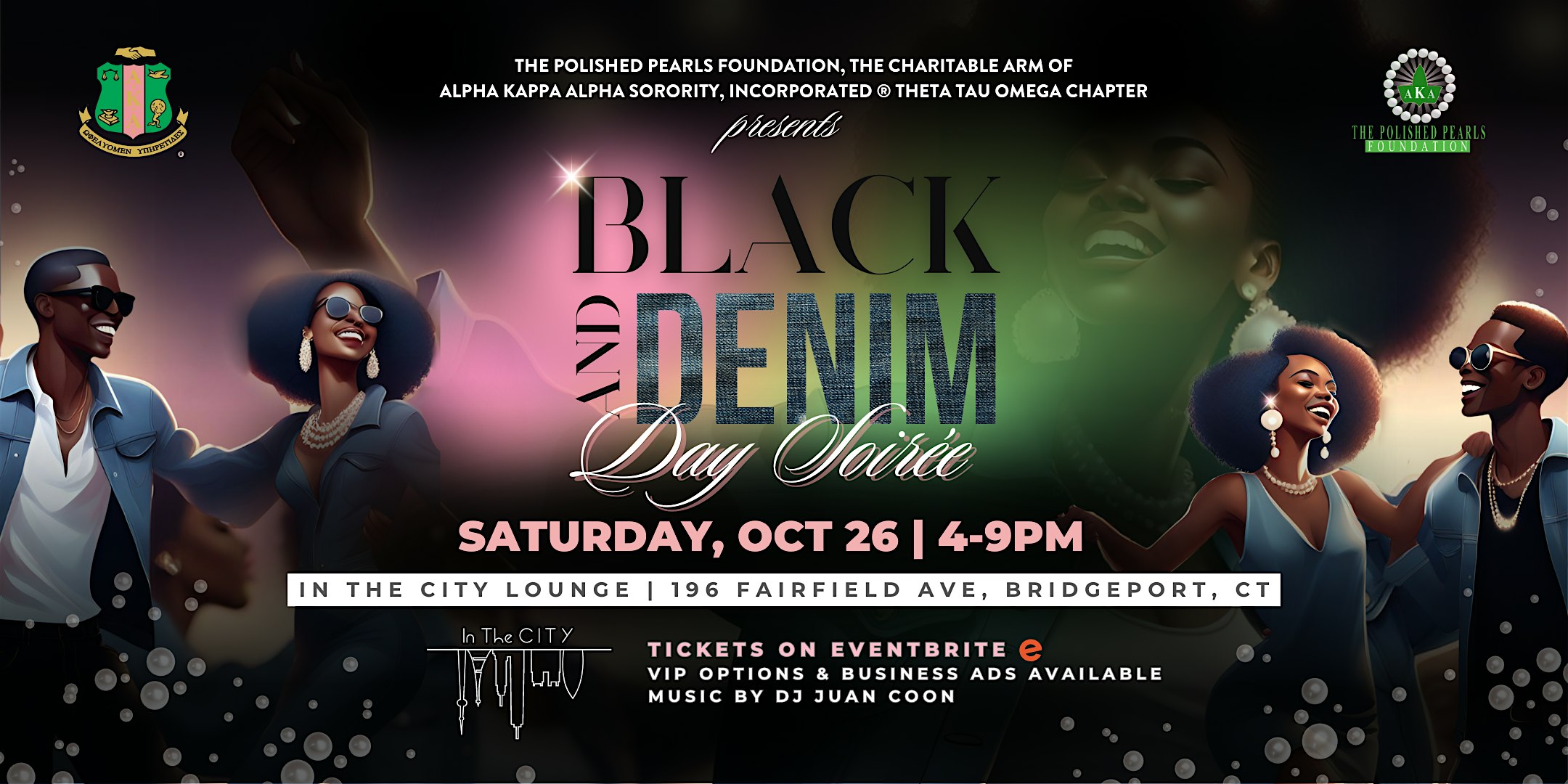 Black & Denim Day Soiree – Bridgeport, CT