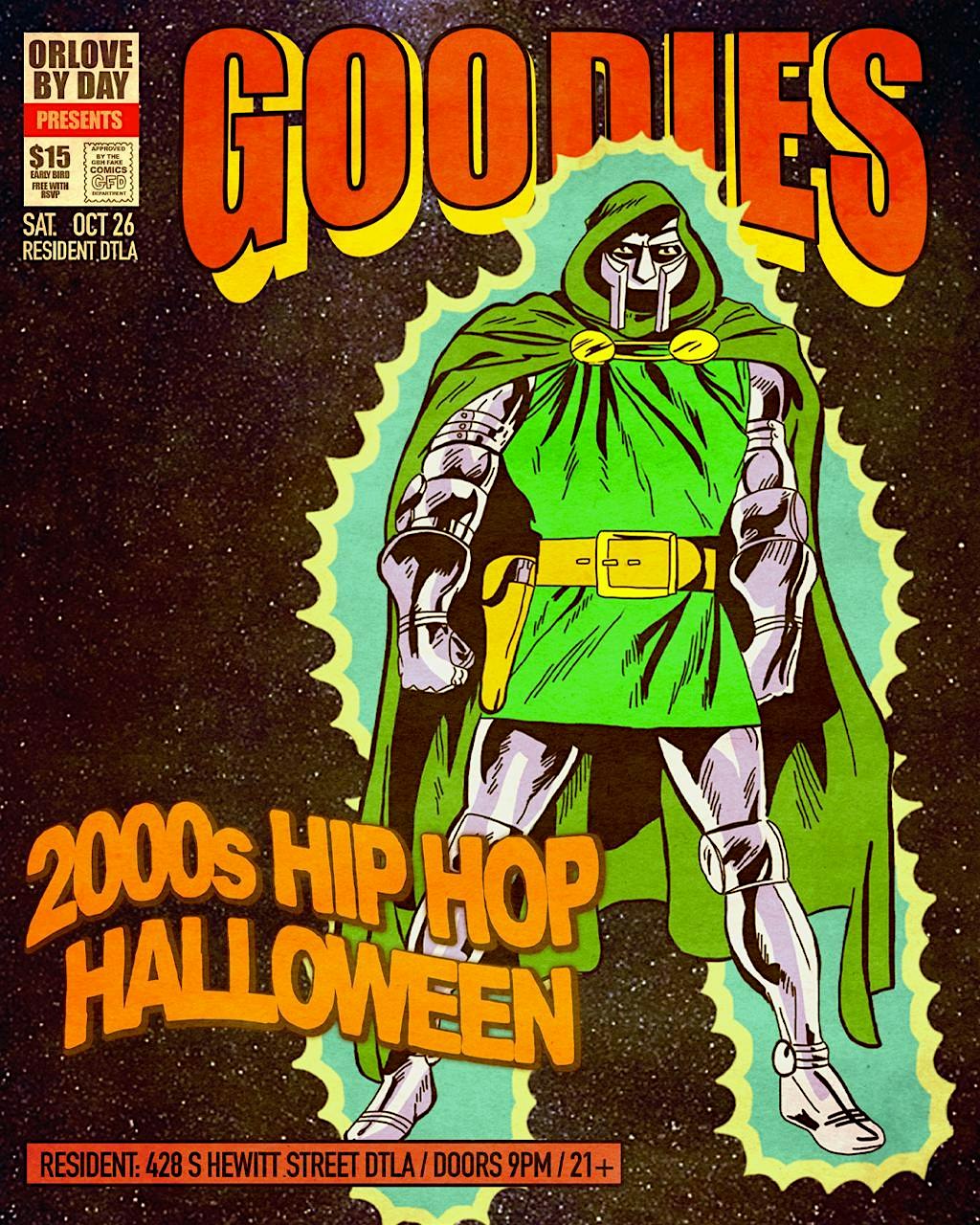 Goodies: 2000s Hip Hop Halloween Party – Los Angeles, CA