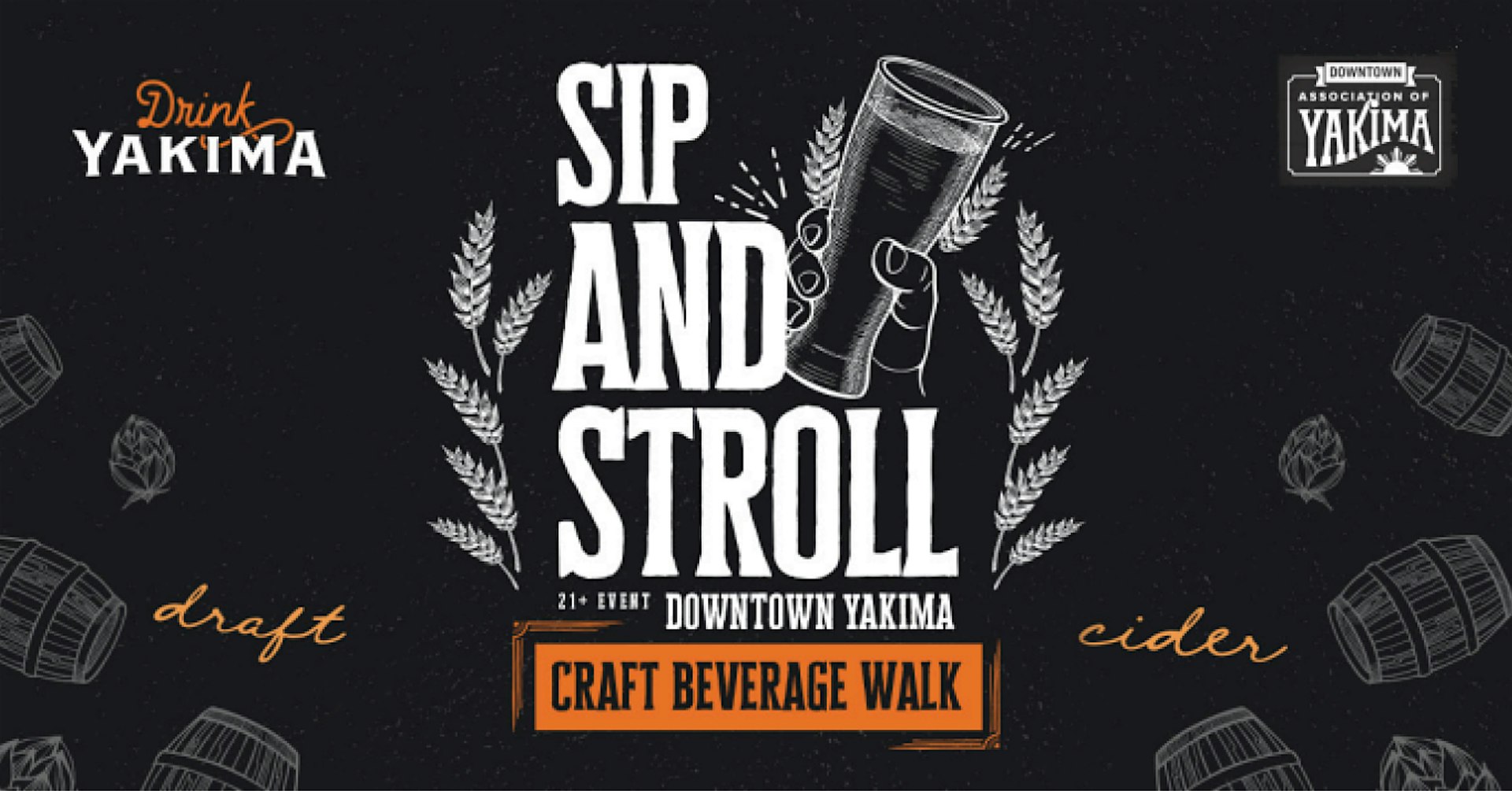 Sip and Stroll: A craft beverage walk in Downtown Yakima – Yakima, WA