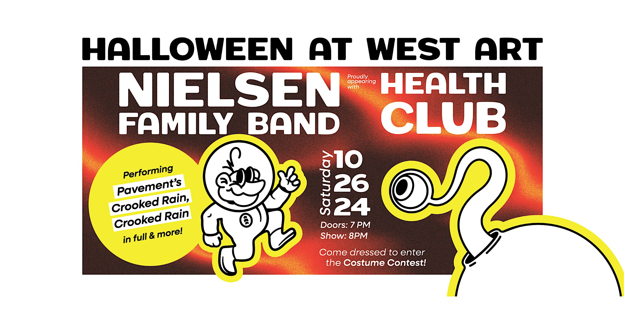 7th Annual Halloween Party with Nielsen Family Band, with Health Club! – Lancaster, PA