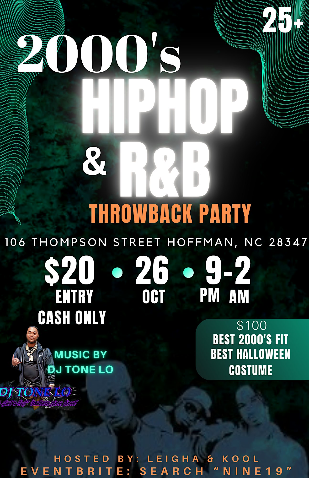 2000’s HipHop & R&B Throwback Party – Hoffman, NC