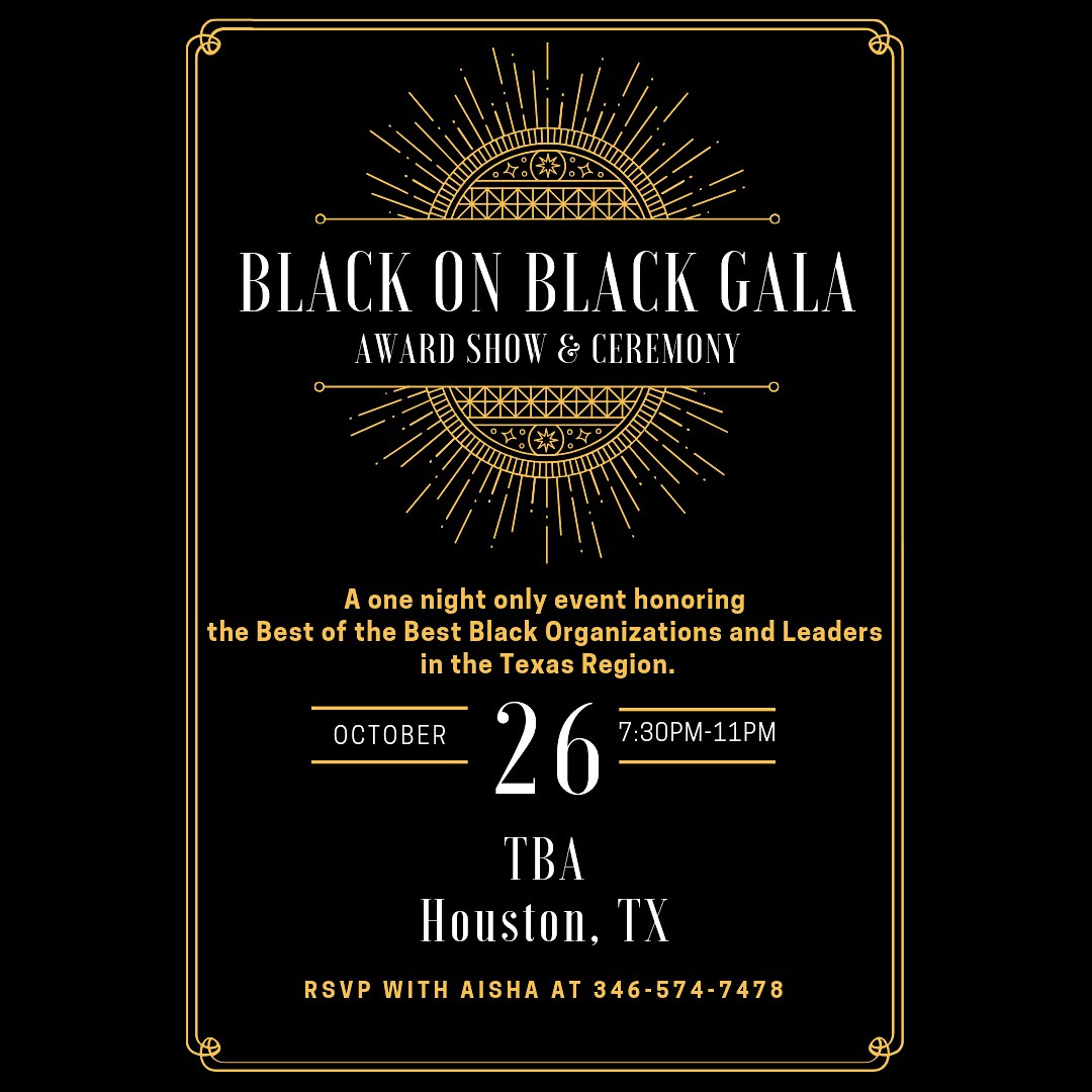 The Black on Black Gala Award Show and Ceremony – ,