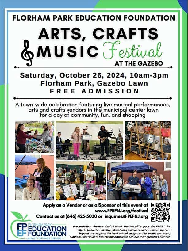 Florham Park Education Foundation Arts, Crafts & Music Festival – Florham Park, NJ