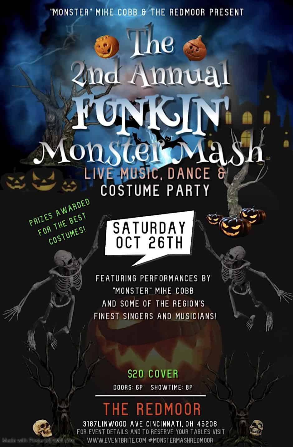 The 2nd Annual Funkin’ Monster Mash – Cincinnati, OH