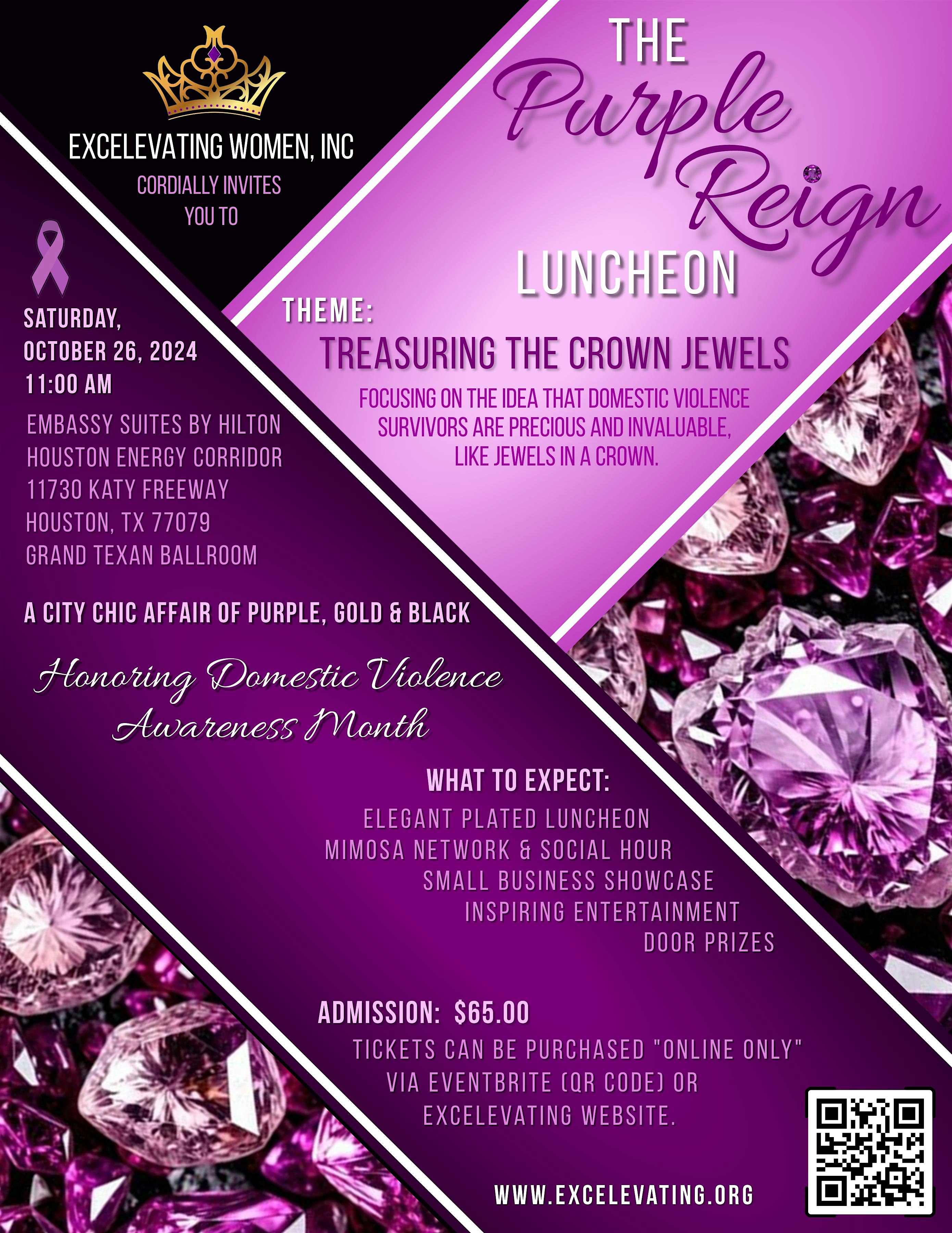 The Purple Reign Luncheon – Houston, TX