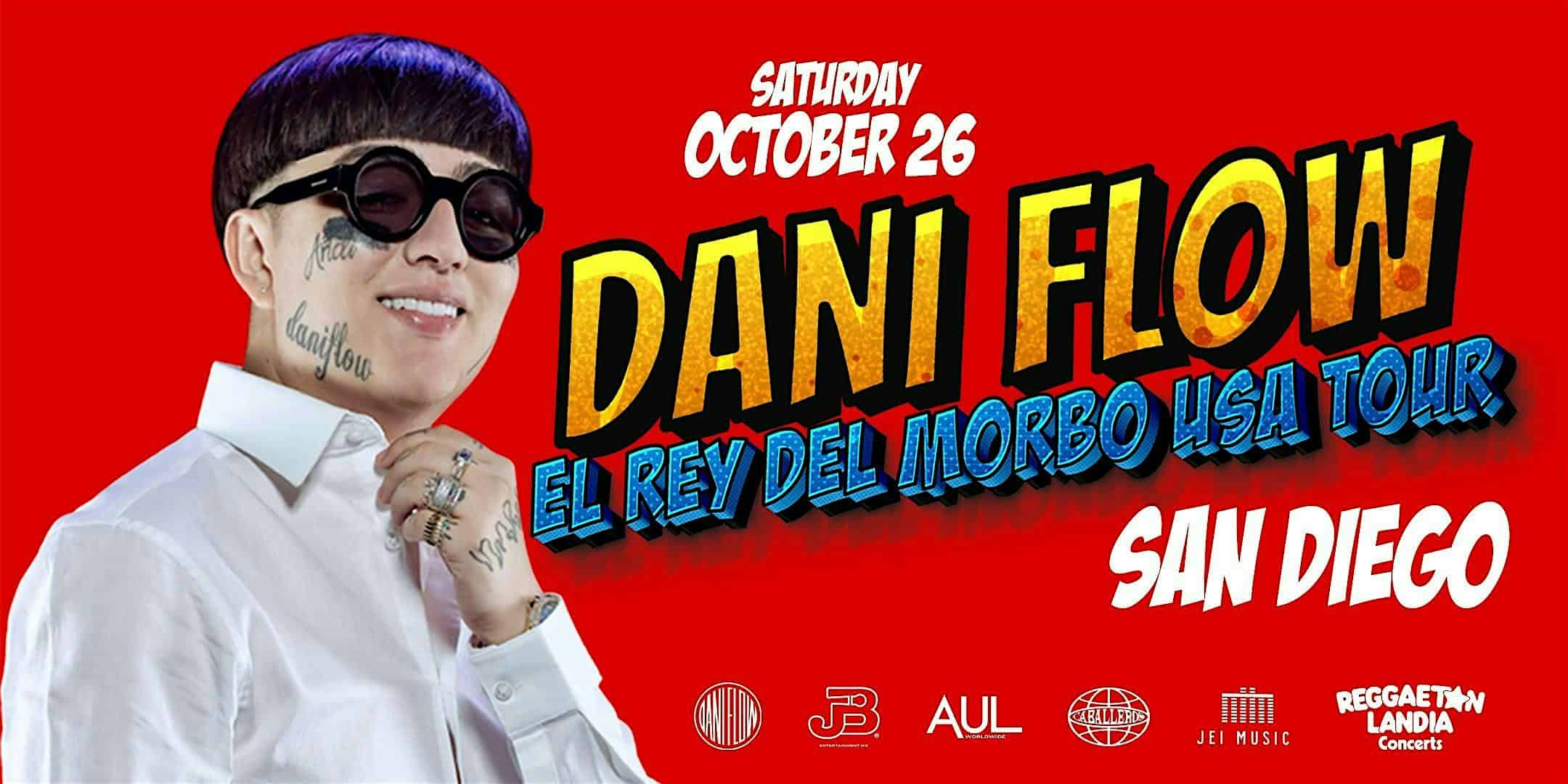 Dani Flow @ Parq Nightclub with Reggaetonlandia (+18) – San Diego, CA