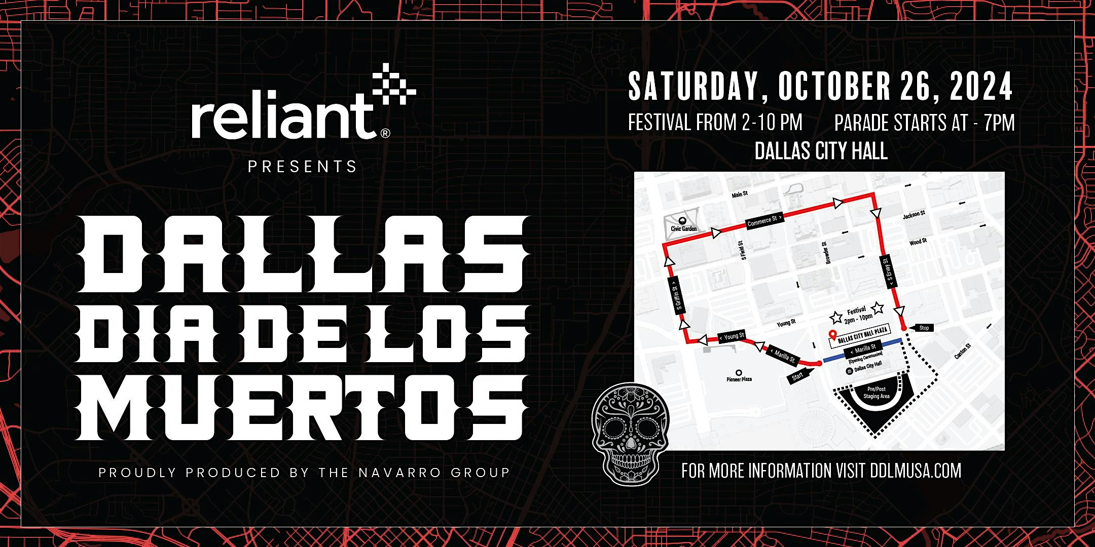 Dallas Dia De Muertos Parade & Festival – Presented by Reliant 2024 – Dallas, TX