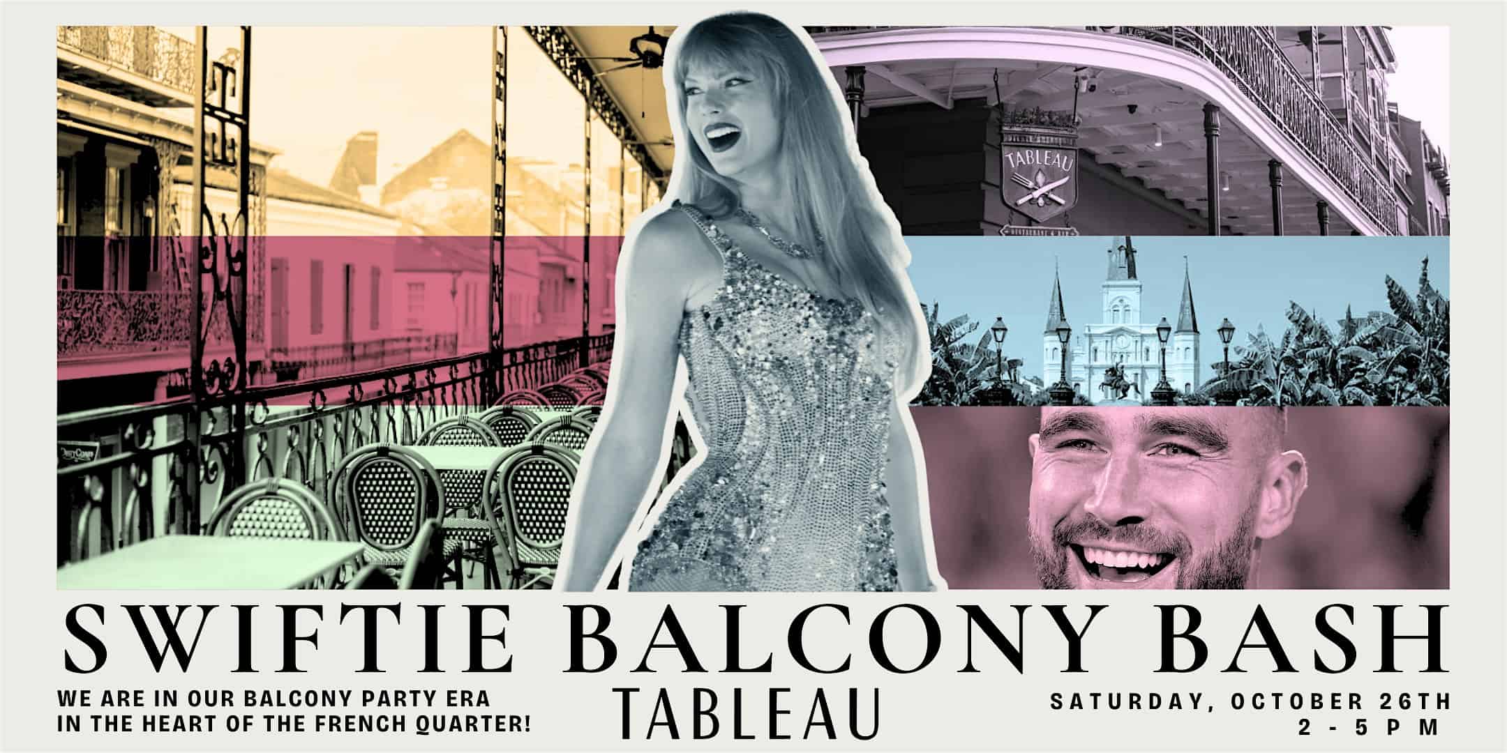 SWIFTIE BALCONY BASH! – New Orleans, LA