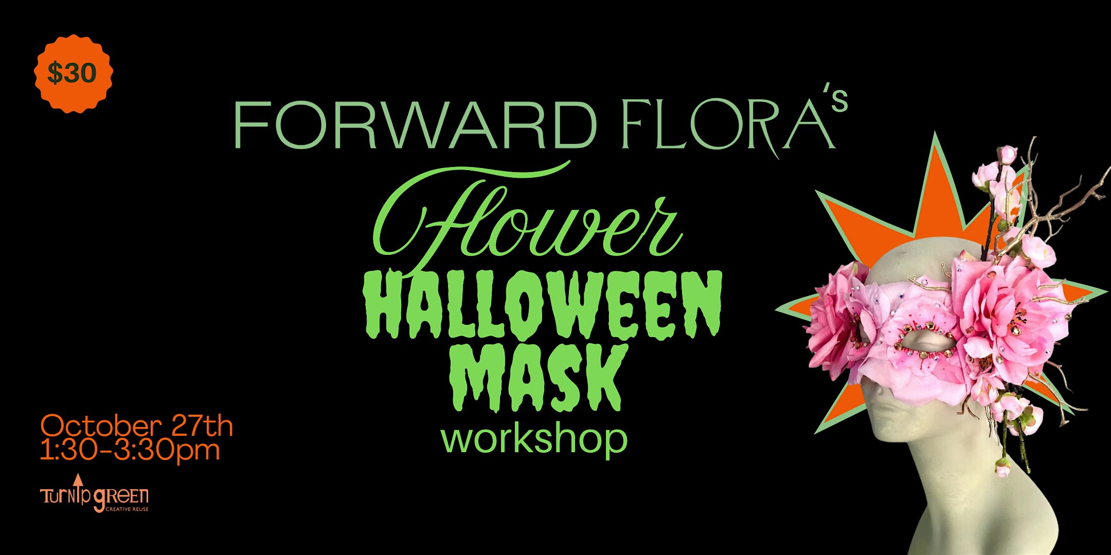 TGCR’s Floral Mask Workshop with Forward Flora – Nashville, TN