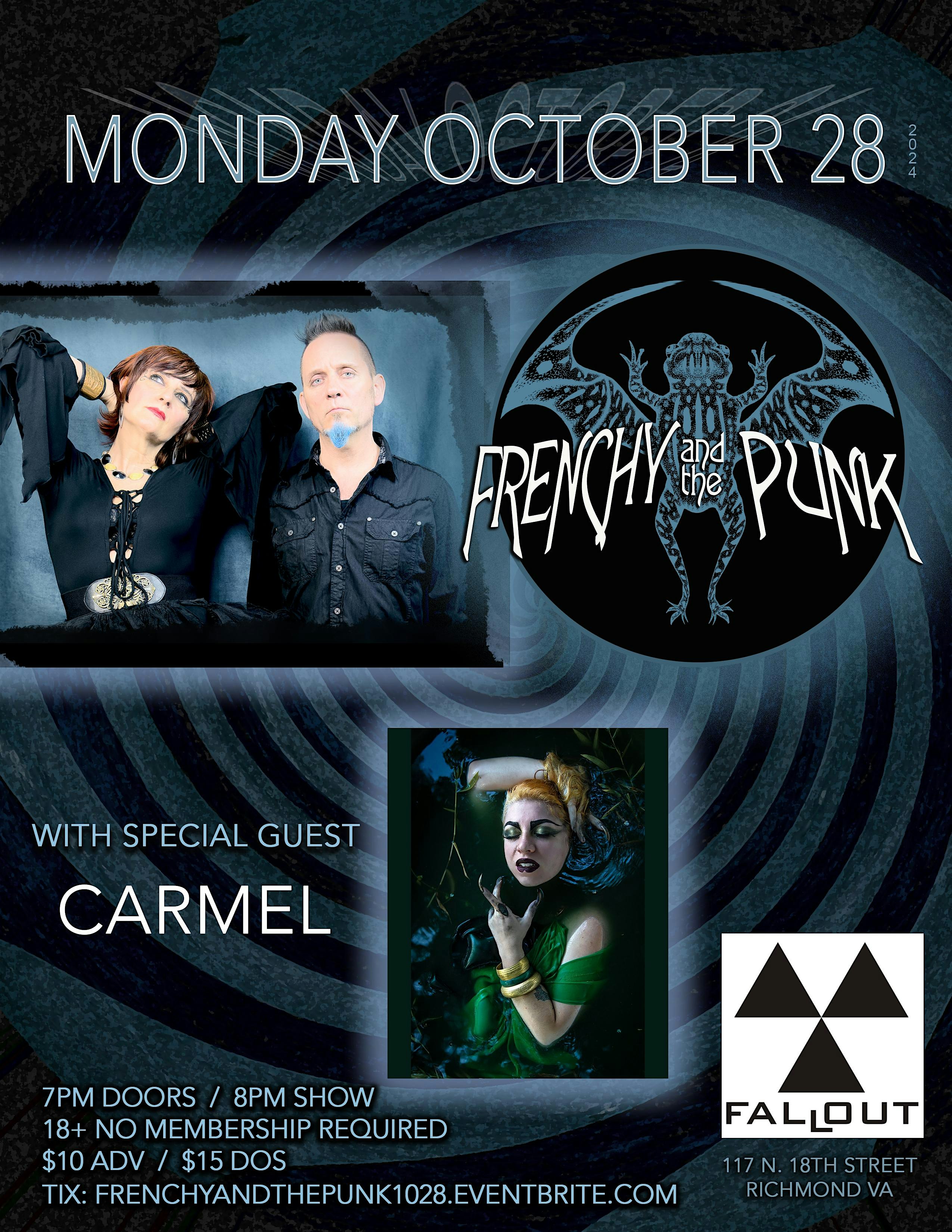 Frenchy and the Punk ft. Special Guest Carmel – Richmond, VA