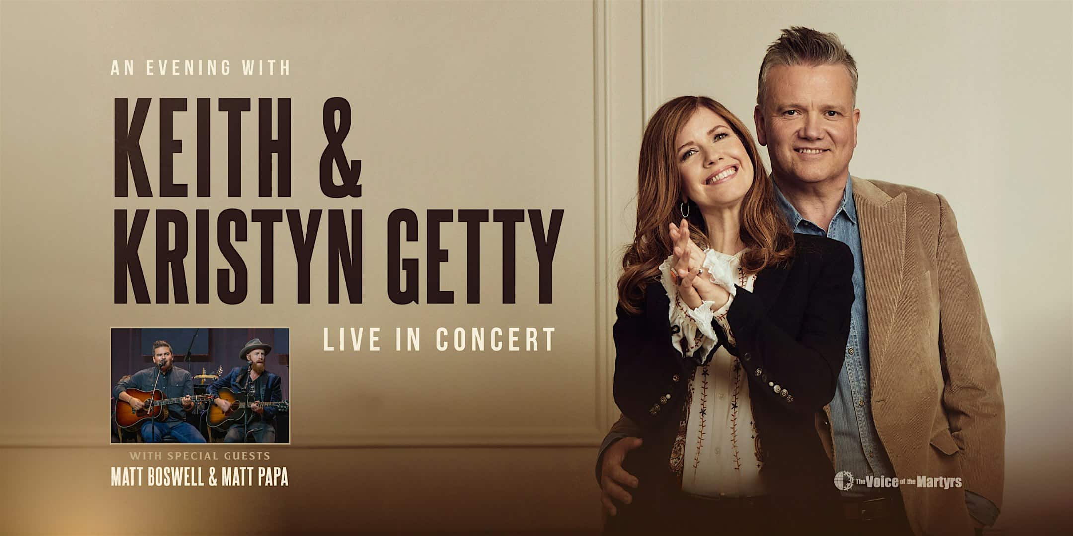 An Evening With Keith and Kristyn Getty: Live in Concert – Fort Wayne, IN