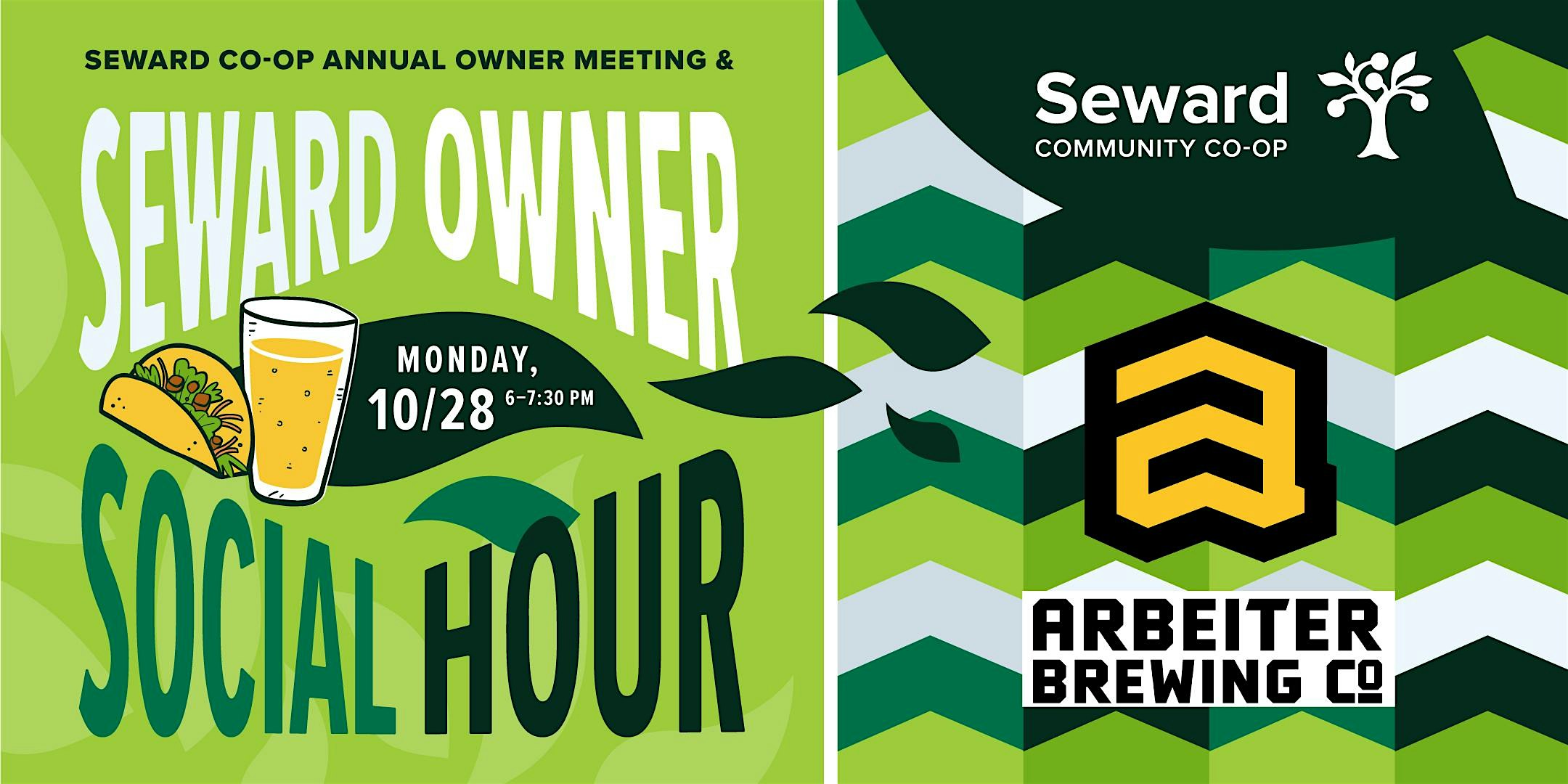 Seward Co-op Annual Owner Meeting and Social Hour – Minneapolis, MN