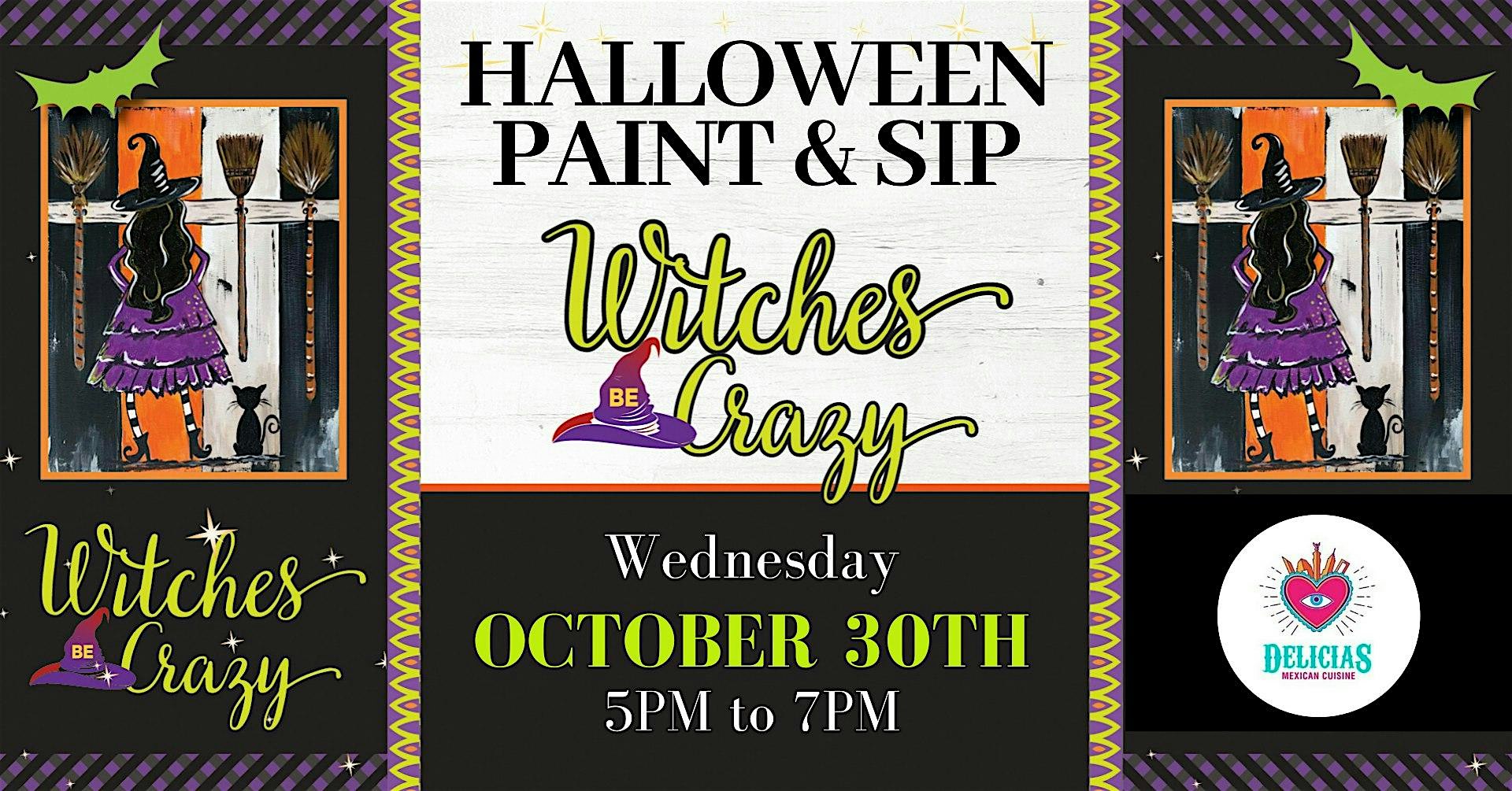 Witches Be Crazy Paint + Sip – Desert Hot Springs, CA