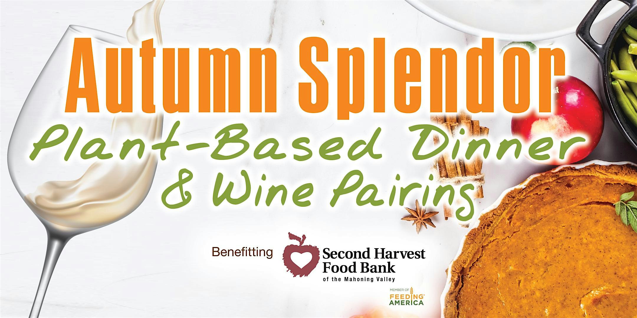 Autumn Splendor Plant-Based Dinner and Wine Pairing 2024 – Niles, OH