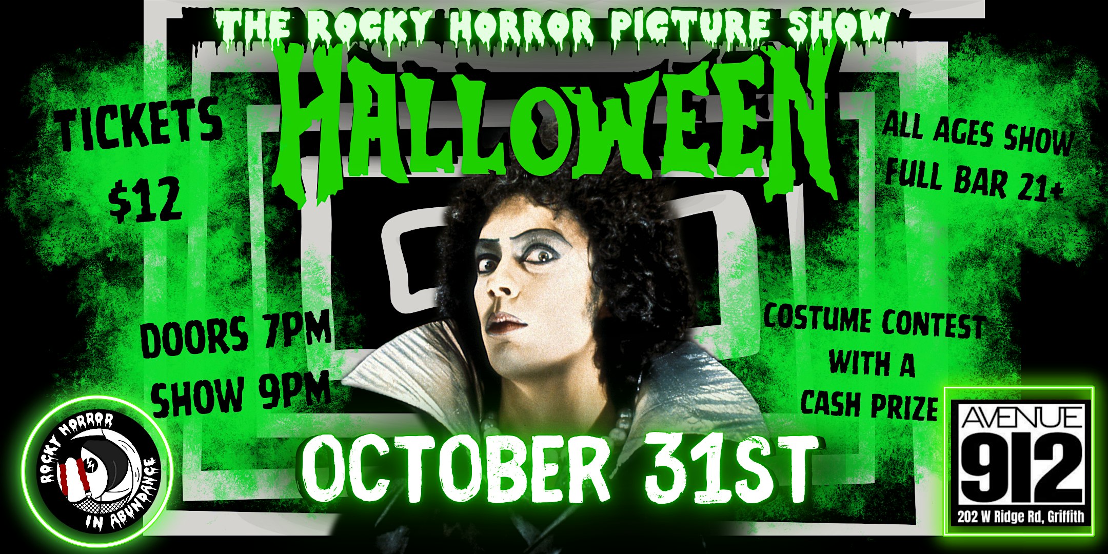 Rocky Horror Picture Show HALLOWEEN!! – Griffith, IN