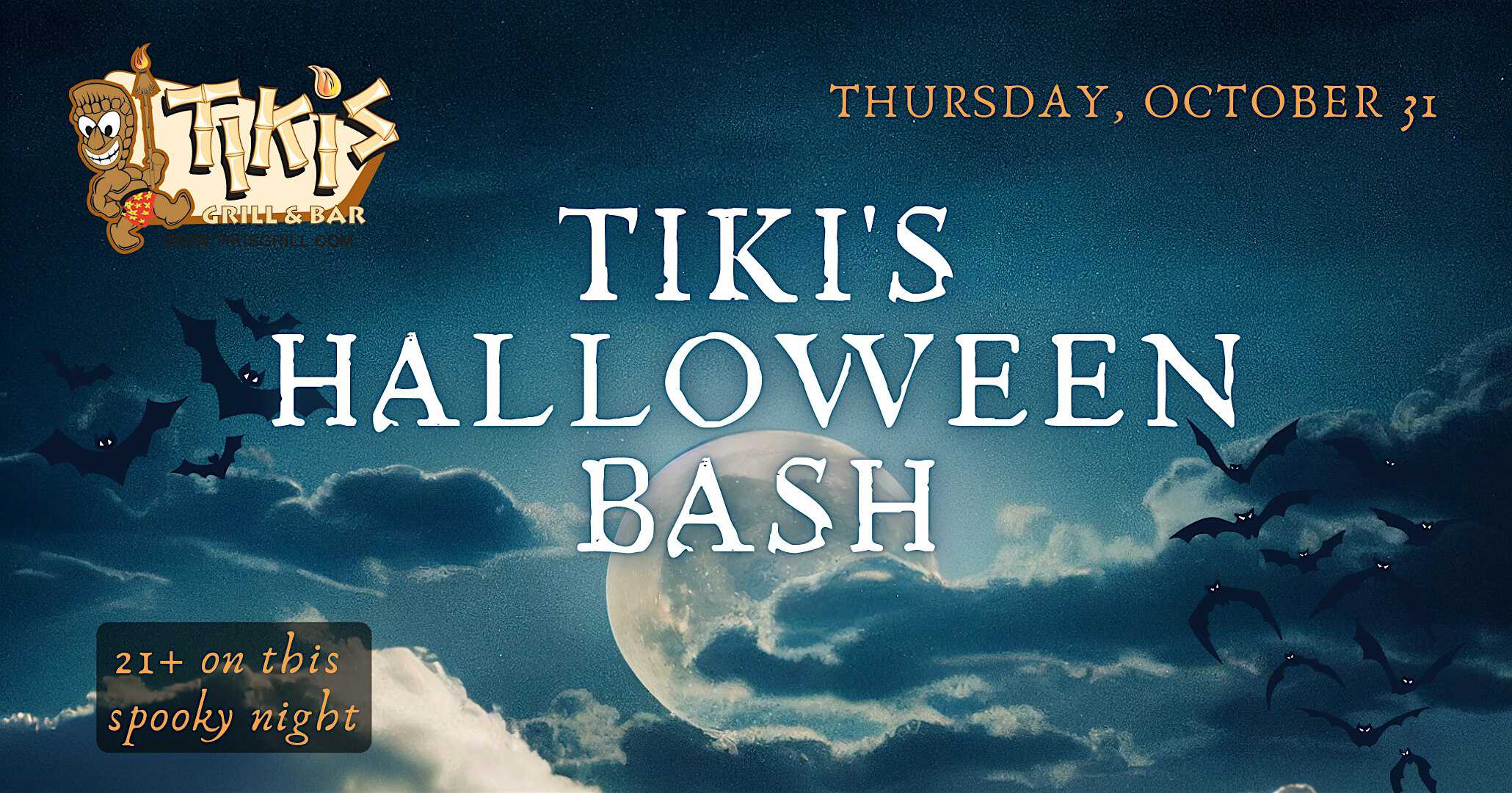 Tiki’s Annual Waikiki Halloween Bash – Honolulu,