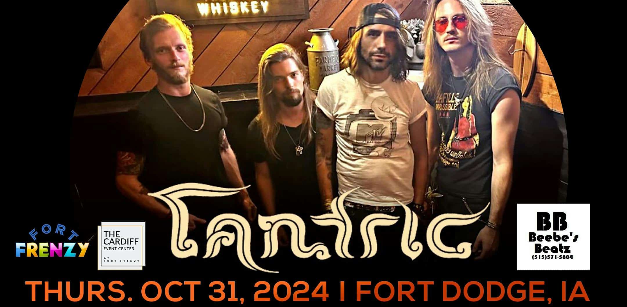 TANTRIC: ROCK N ROLL FOR PRESIDENT TOUR – Fort Dodge, IA