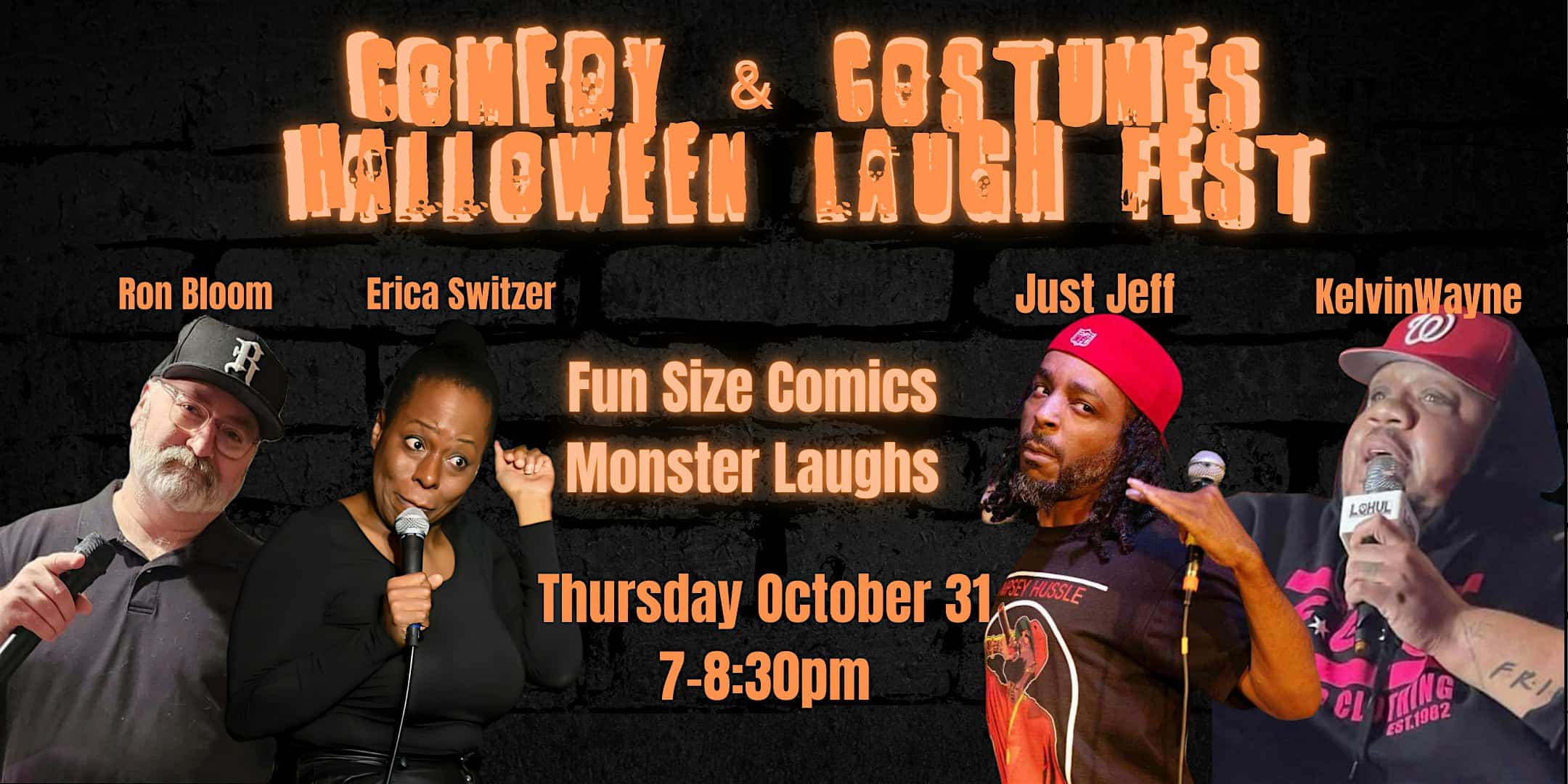 Comedy & Costumes Halloween Laugh Fest – Chicago, IL