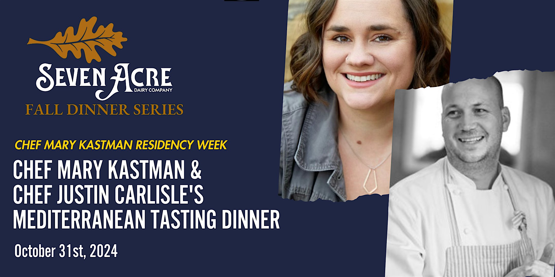 Chef Mary Kastman and Justin Carlisle’s Mediterranean Tasting Dinner – Belleville, WI