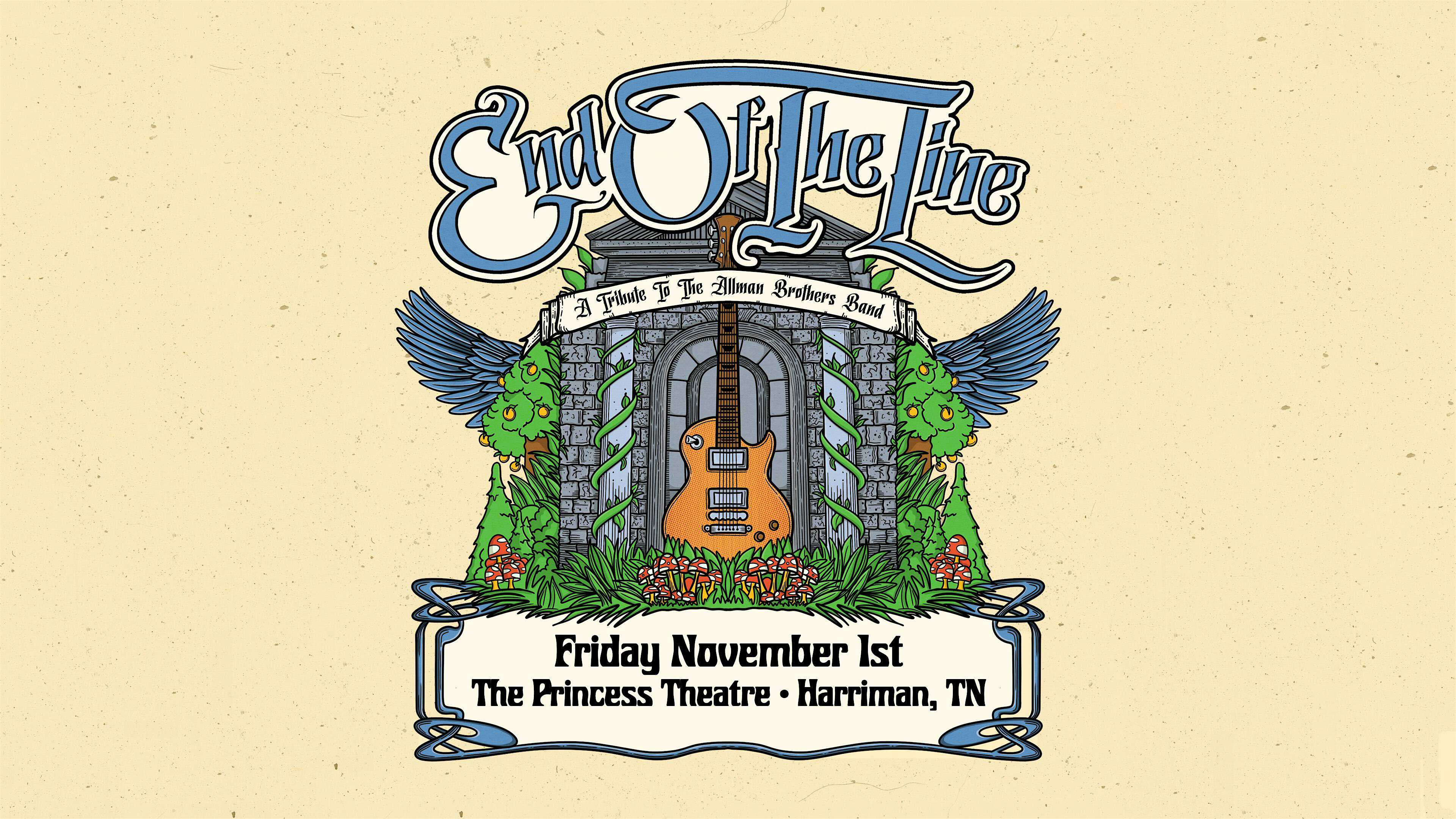 End of the Line (A Tribute to The Allman Brothers) – The Princess Theatre – Harriman, TN