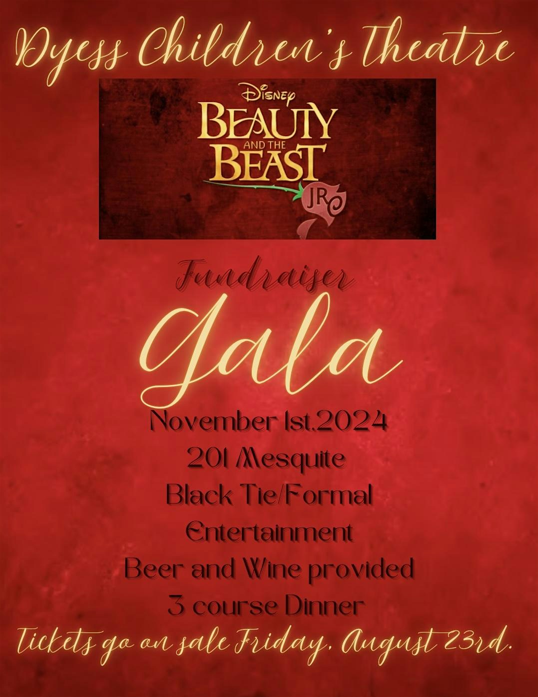 Beauty and The Beast Gala – Abilene, TX