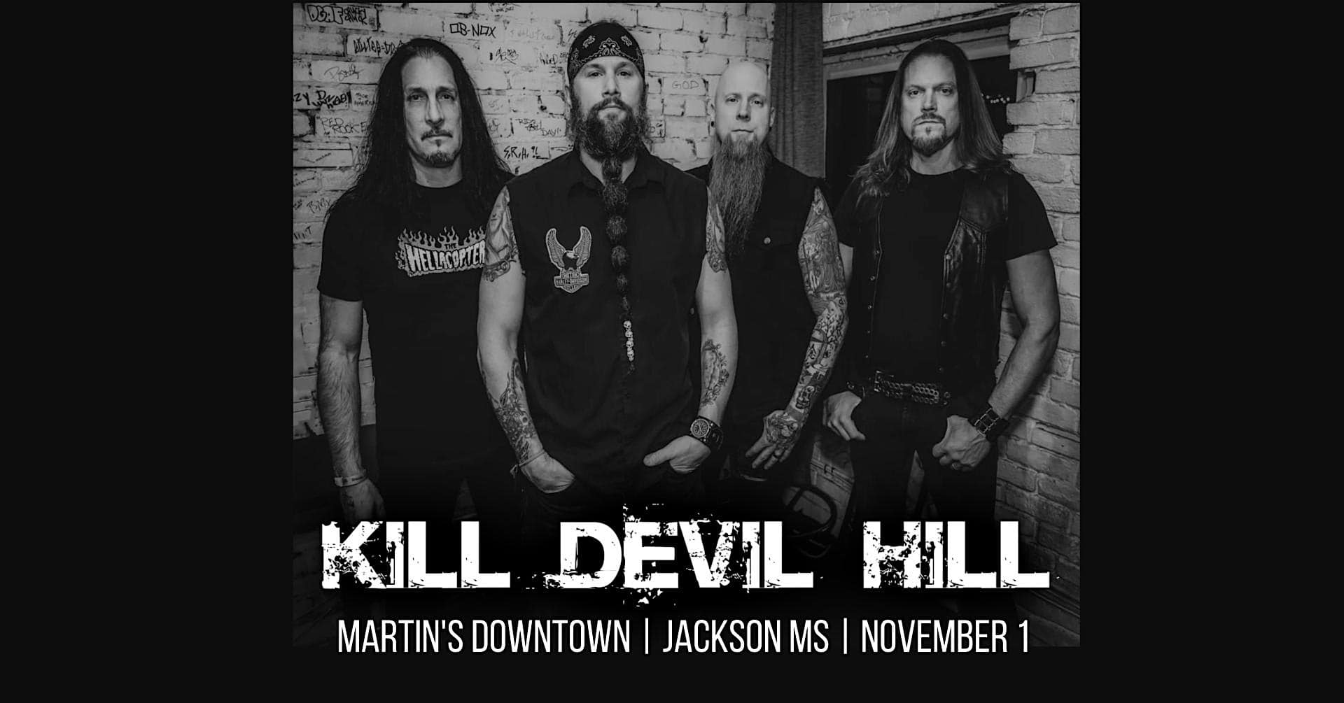 Kill Devil Hill Live at Martin’s Downtown – Jackson, MS